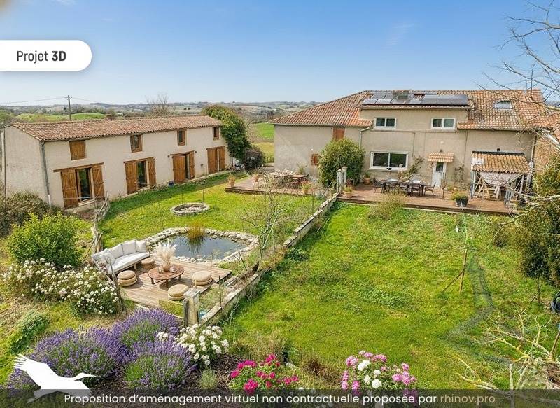 Vente Maison CASTELNAU PICAMPEAU - 6 pièces -180 m² - (31430)