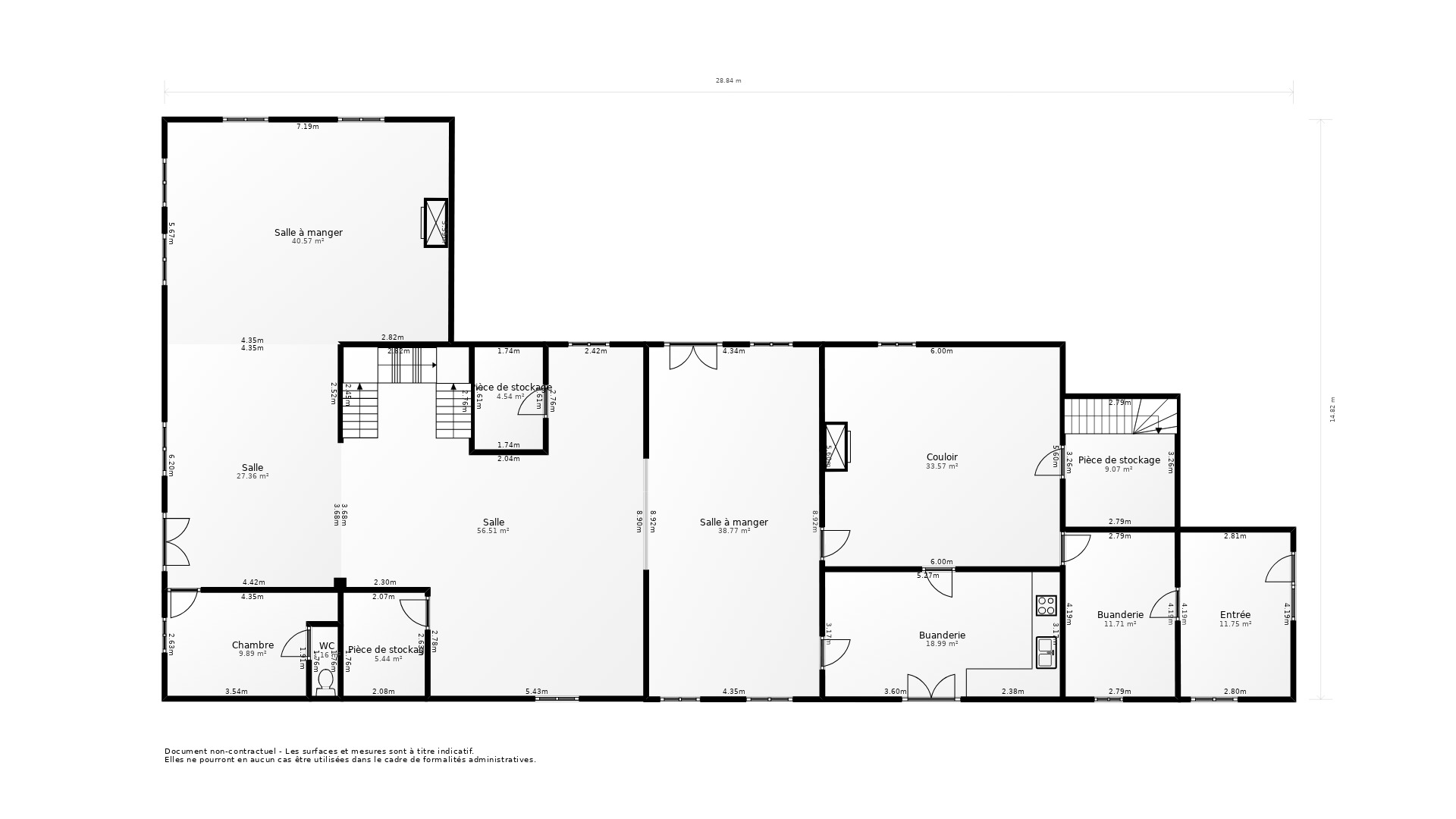 Vente Maison TREVILLE - 13 pièces - 480 m² - (11400)