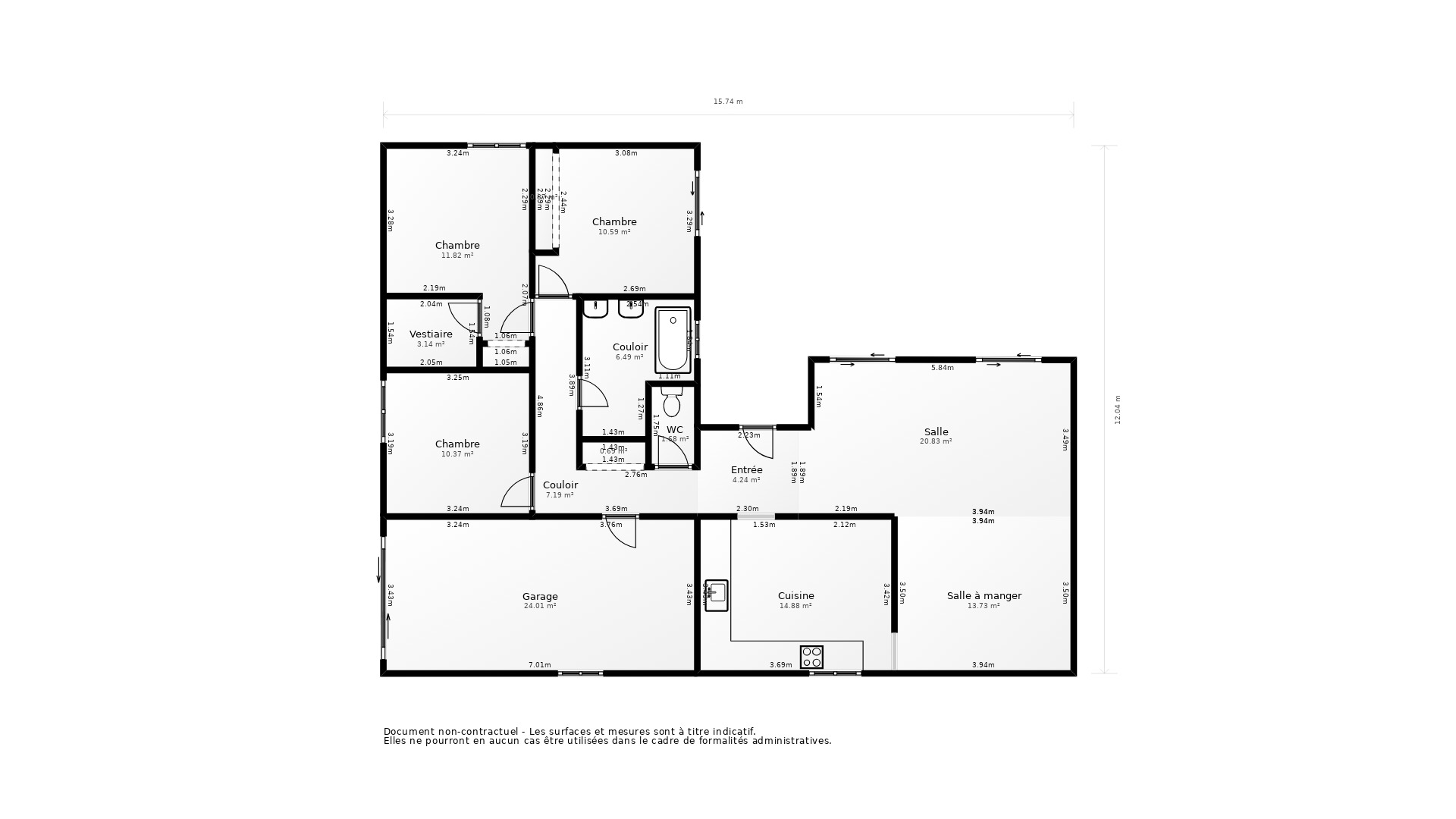 Vente Maison ST JORY - 4 pièces - 96 m² - (31790)