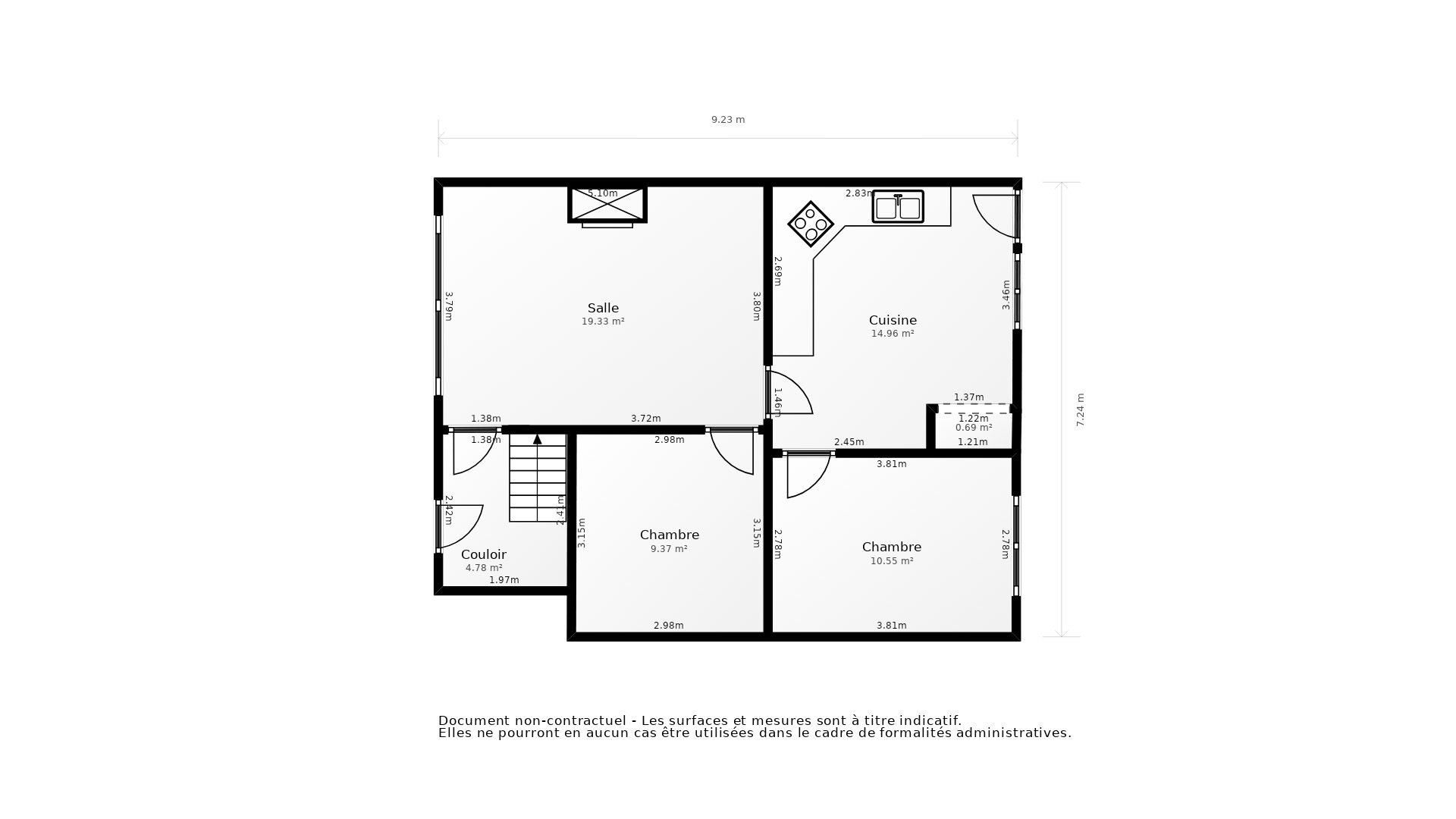 Vente Maison LA ROCHEFOUCAULD EN ANGOUMOIS - 7 pièces - 132 m² - (16110)