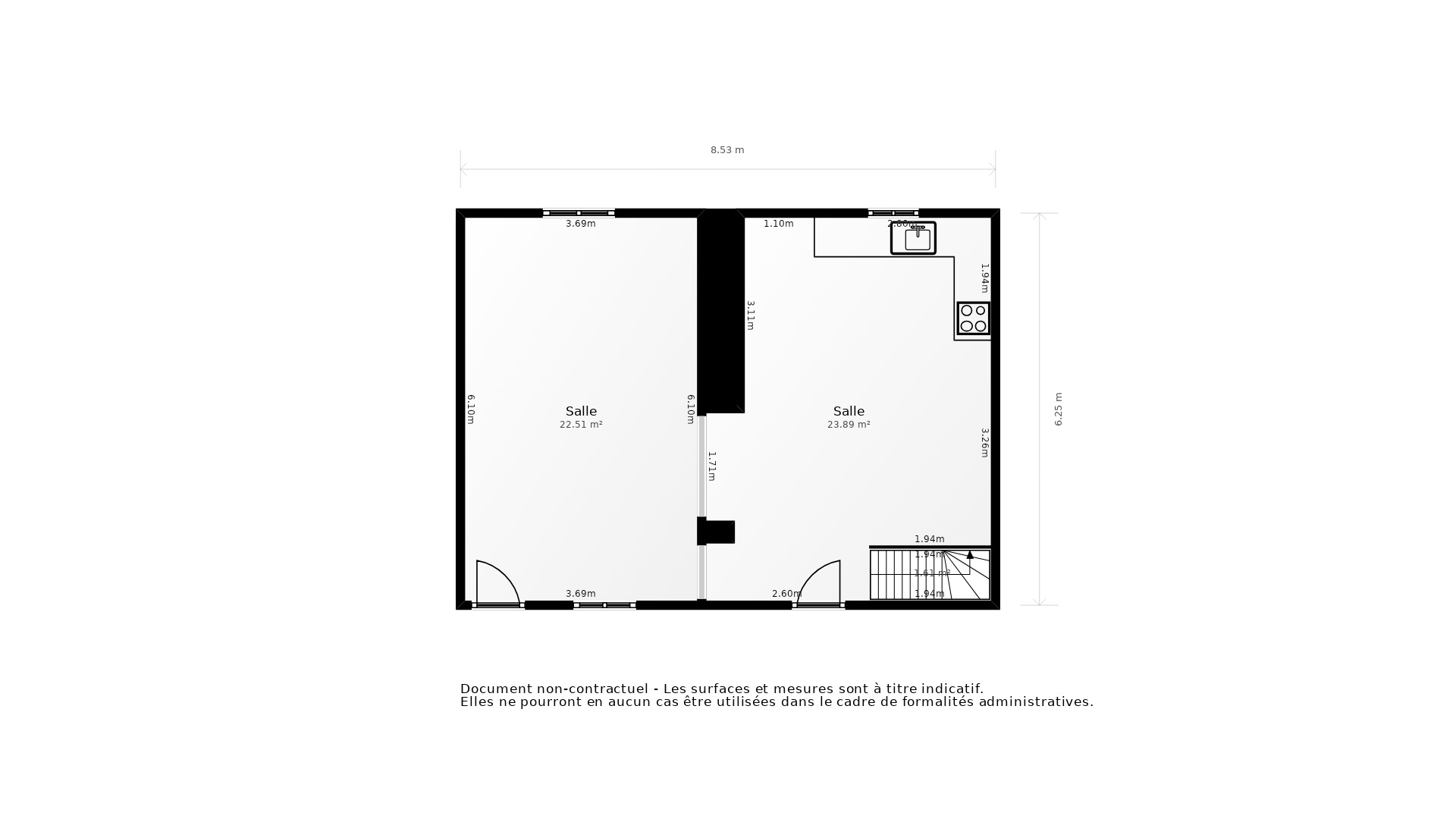 Vente Maison VANXAINS - 3 pièces - 88 m² - (24600)