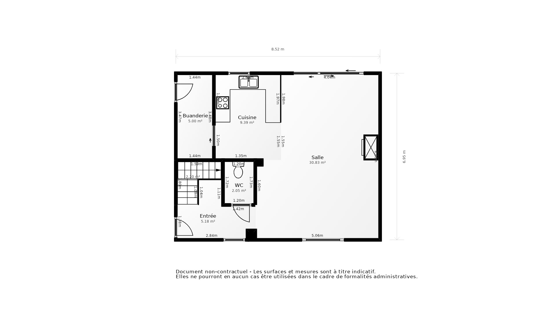 Vente Maison COUERON - 4 pièces - 90,6 m² - (44220)