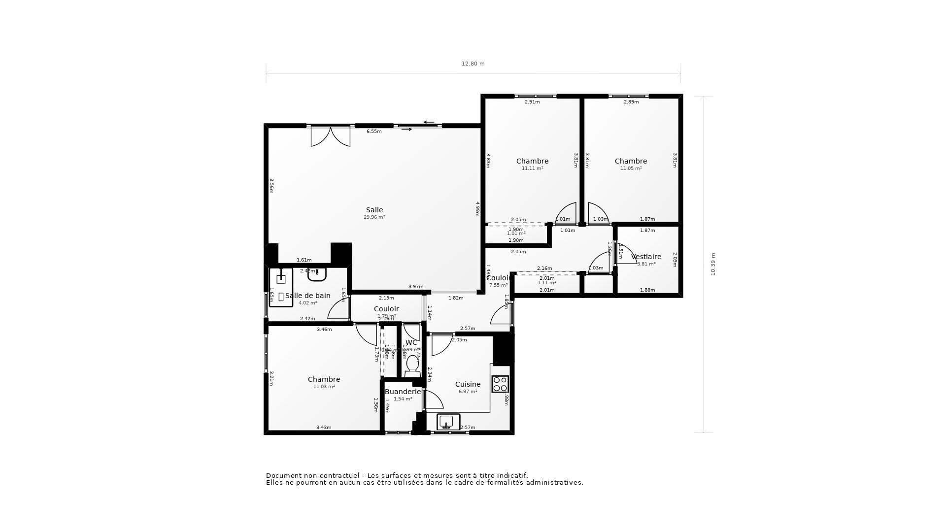 Vente Appartement BORDEAUX - 5 pièces - 90 m² - (33200)