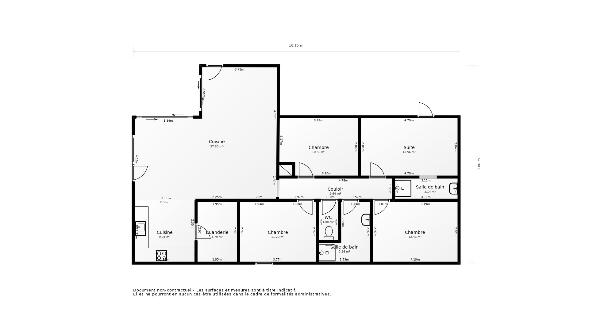 Vente Maison PONT L ABBE - 5 pièces - 113 m² - (29120)