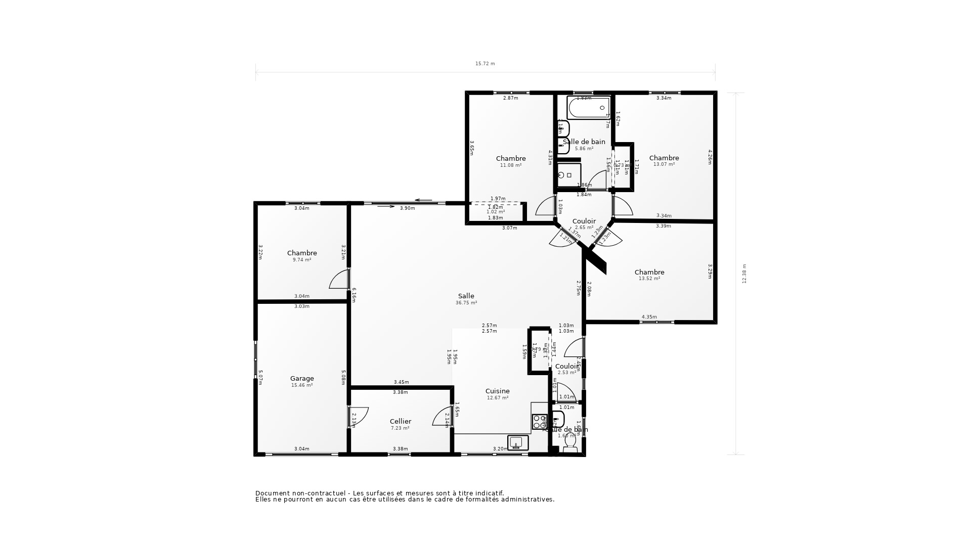 Vente Maison BASSILLAC ET AUBEROCHE - 5 pièces - 113 m² - (24330)
