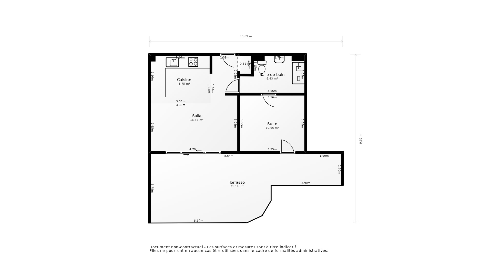 Vente Appartement ANGLET - 2 pièces - 41 m² - (64600)
