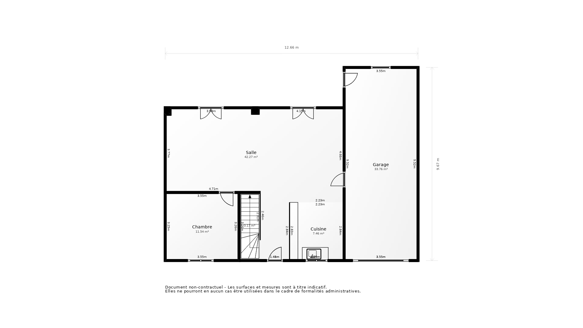 Vente Maison GUILER SUR GOYEN - 4 pièces - 75 m² - (29710)