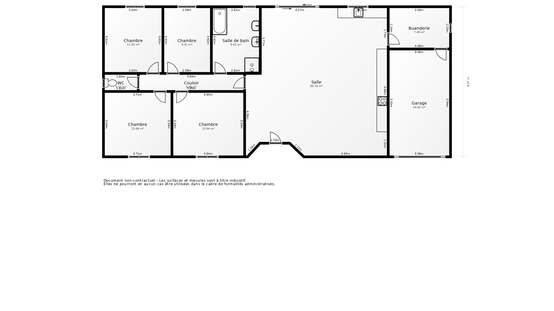 Vente Maison CERCOUX - 5 pièces - 123 m² - (17270)