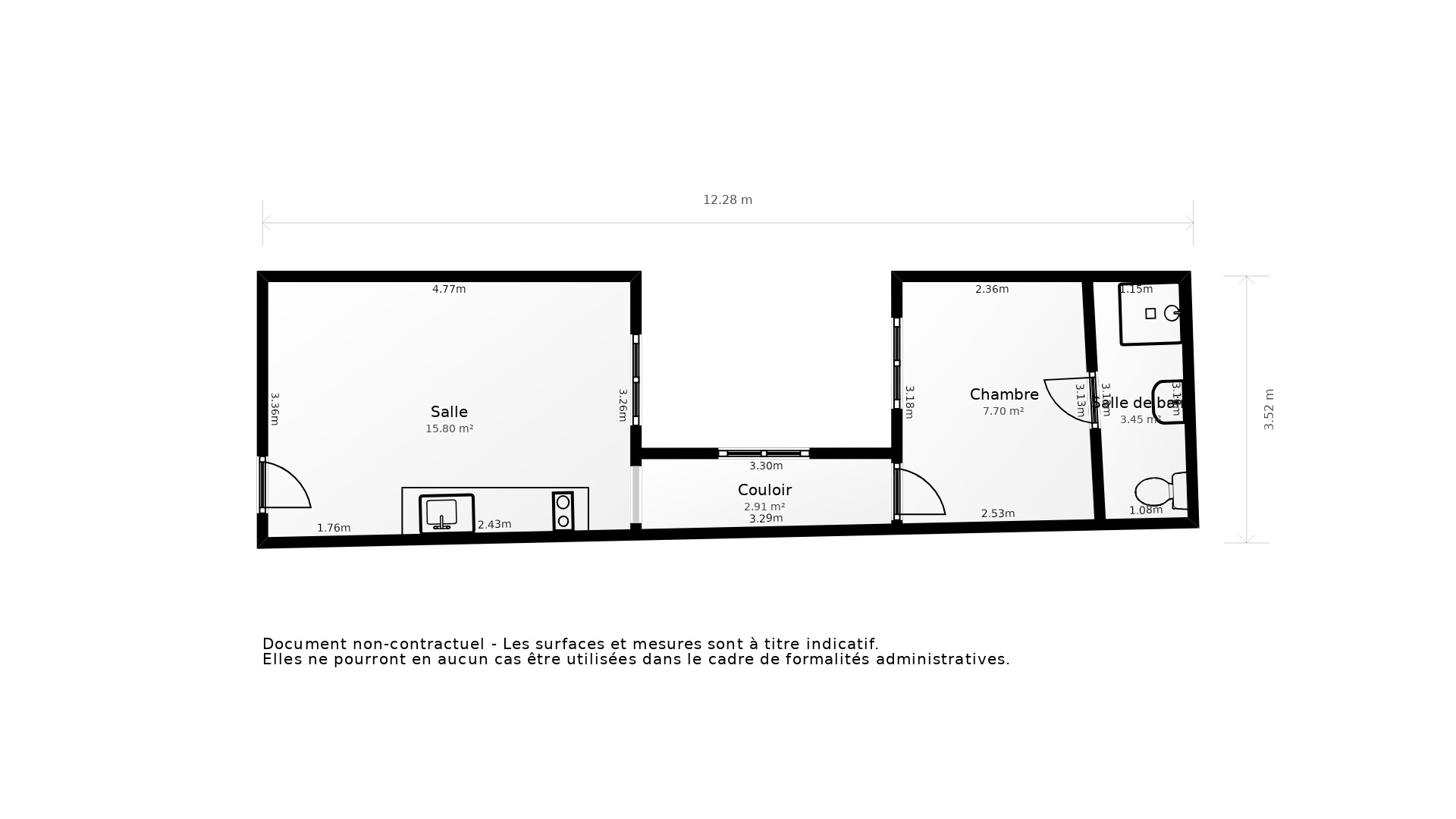 Vente Appartement BORDEAUX - 1 pièce - 30 m² - (33000)