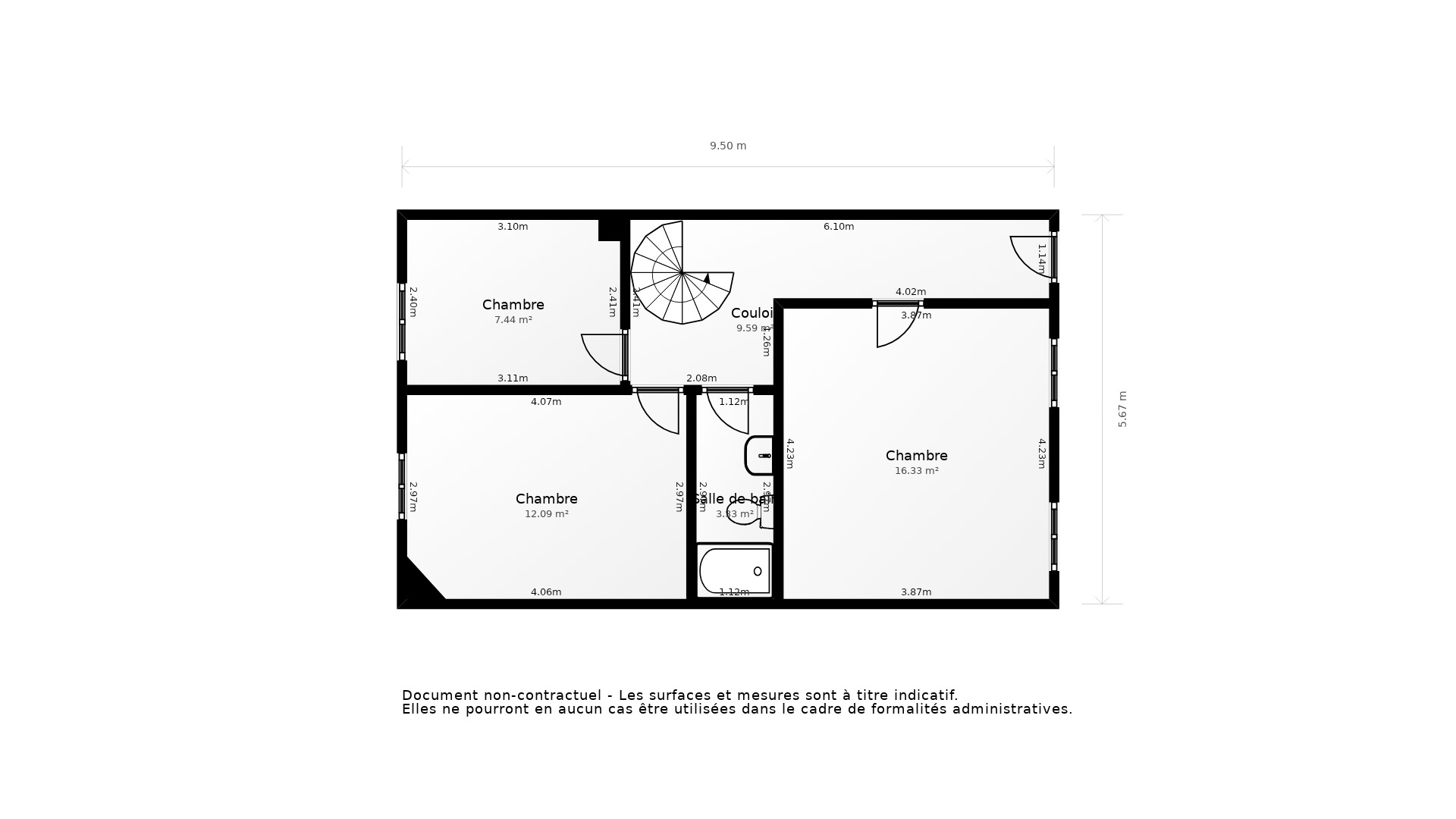 Vente Maison BORDEAUX - 5 pièces - 92 m² - (33800)