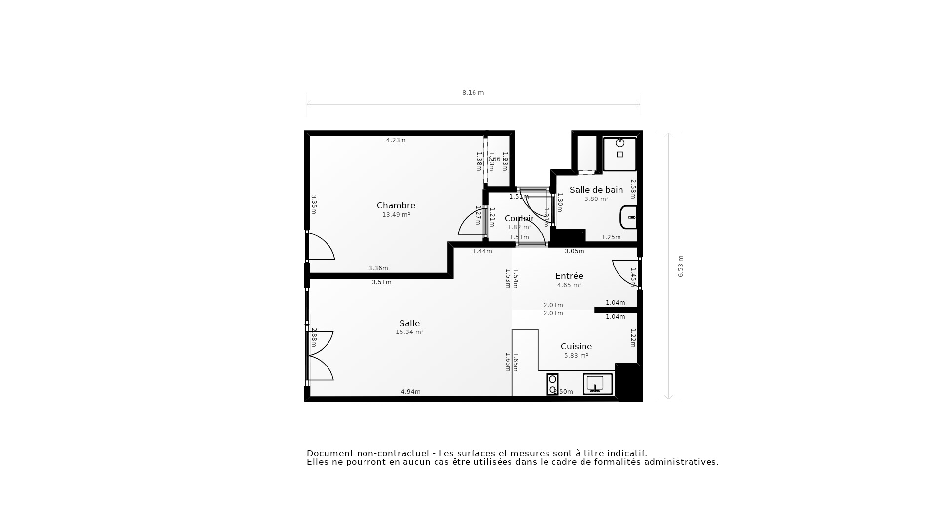 Vente Appartement MONTPELLIER - 2 pièces - 43 m² - (34070)