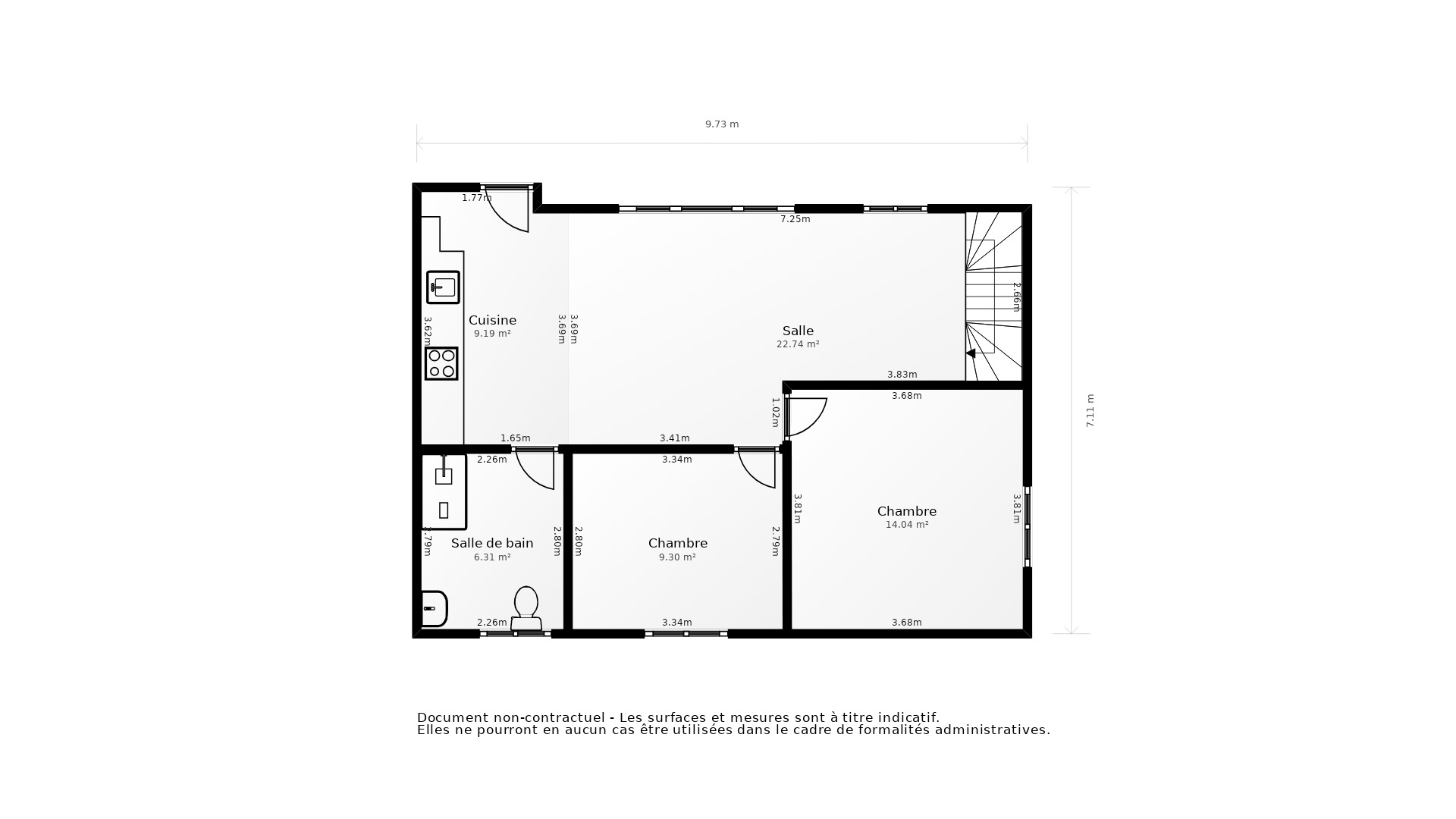 Vente Maison ROSPORDEN - 4 pièces - 61 m² - (29140)
