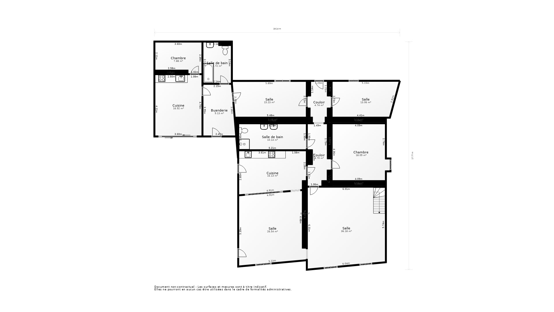 Vente Maison MIRAMBEAU - 4 pièces - 112 m² - (17150)