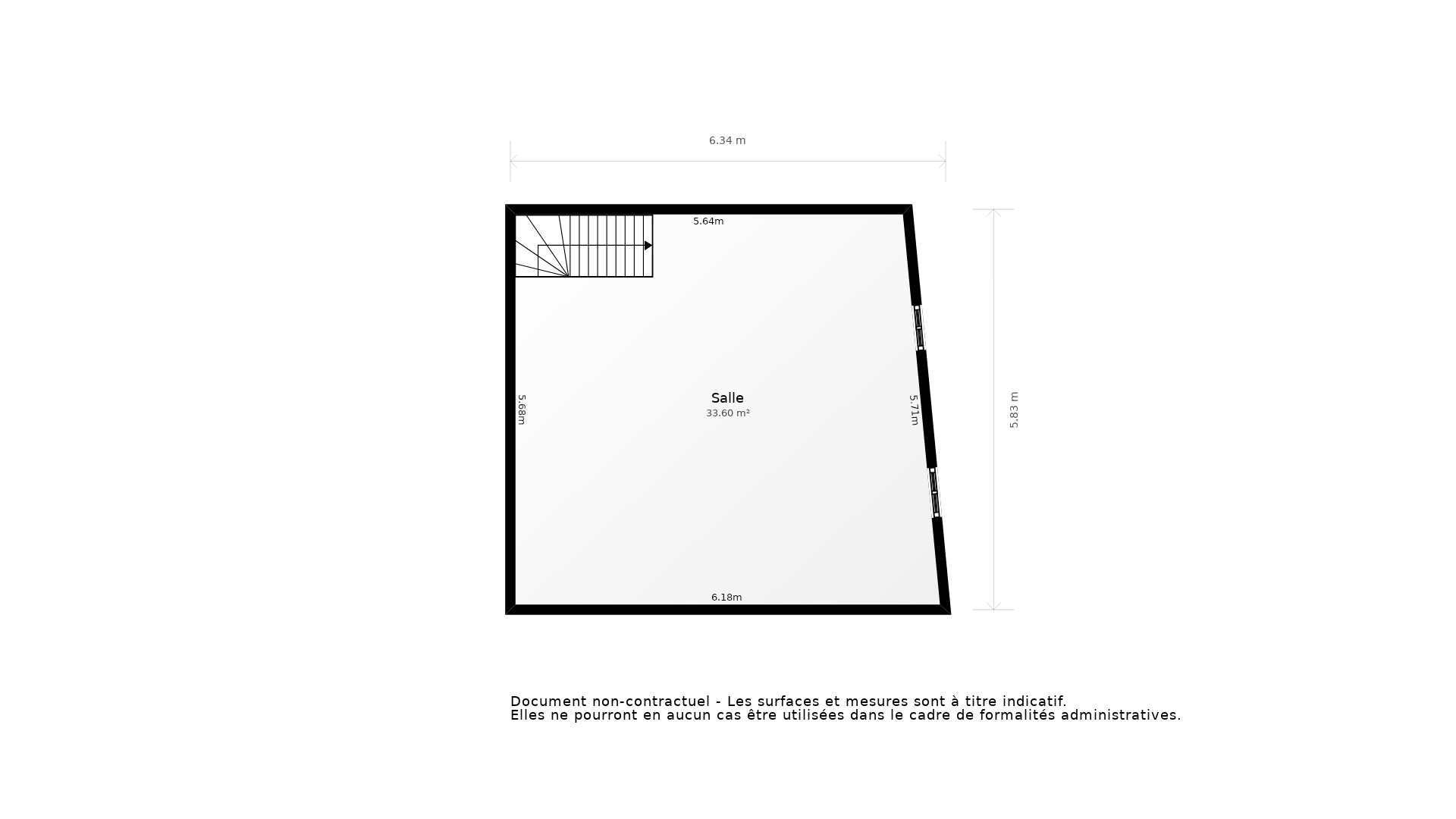 Vente Maison MIRAMBEAU - 4 pièces - 112 m² - (17150)
