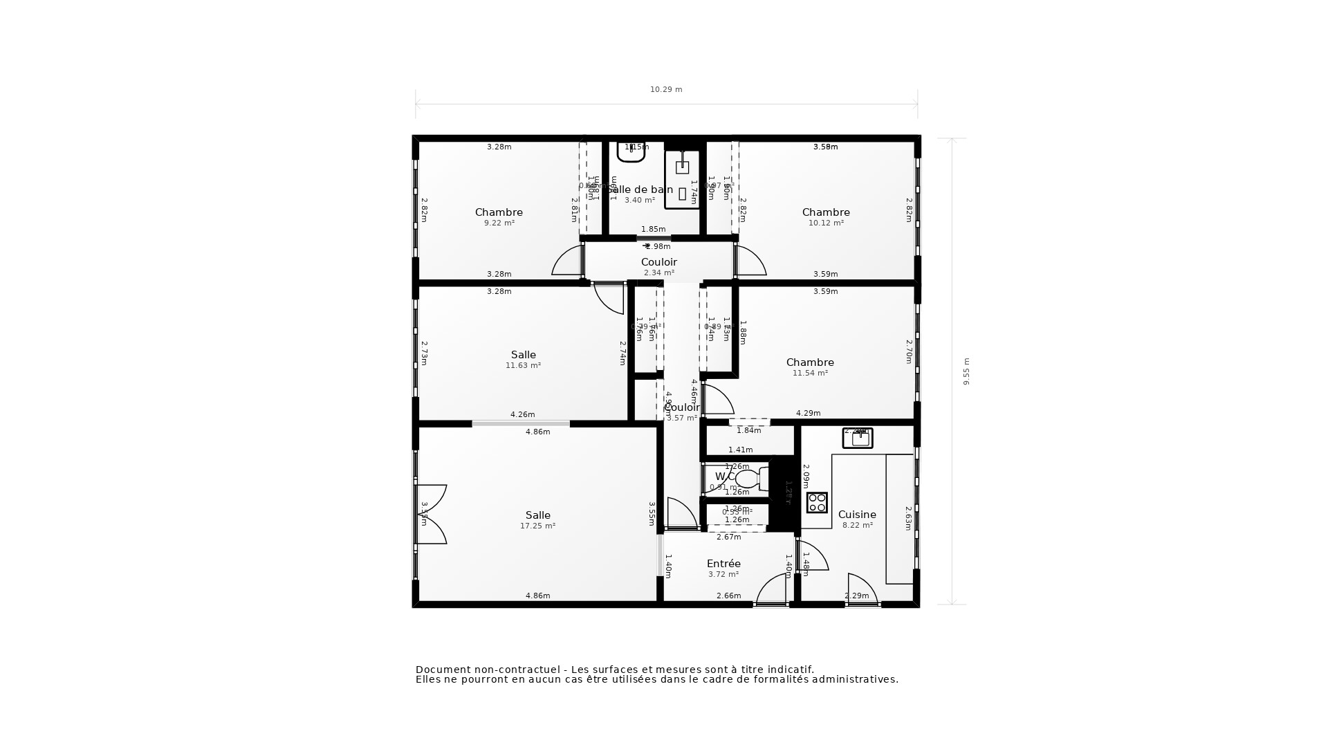 Vente Appartement NANTES - 5 pièces - 90 m² - (44100)