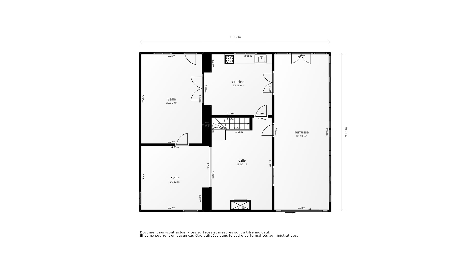 Vente Maison ST ETIENNE D ORTHE - 5 pièces - 167 m² - (40300)