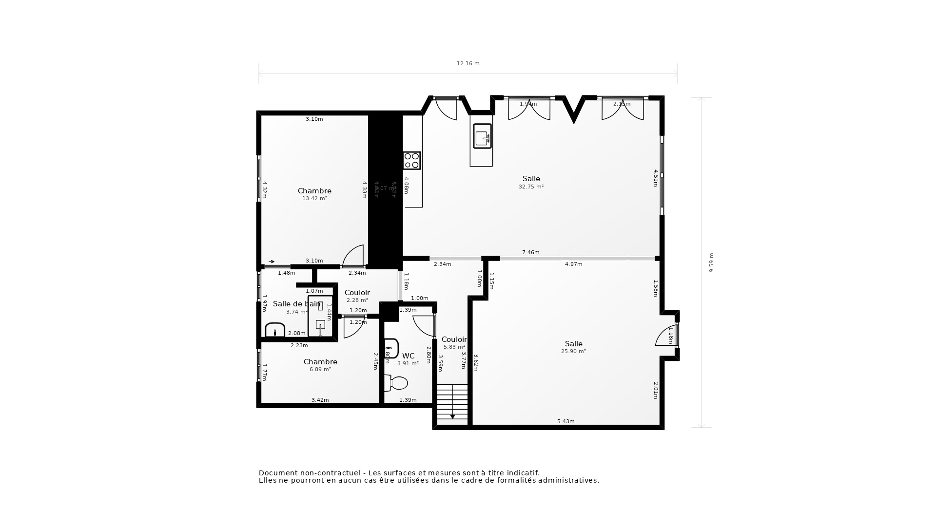 Vente Maison CHAMPAGNAC DE BELAIR - 6 pièces - 131 m² - (24530)