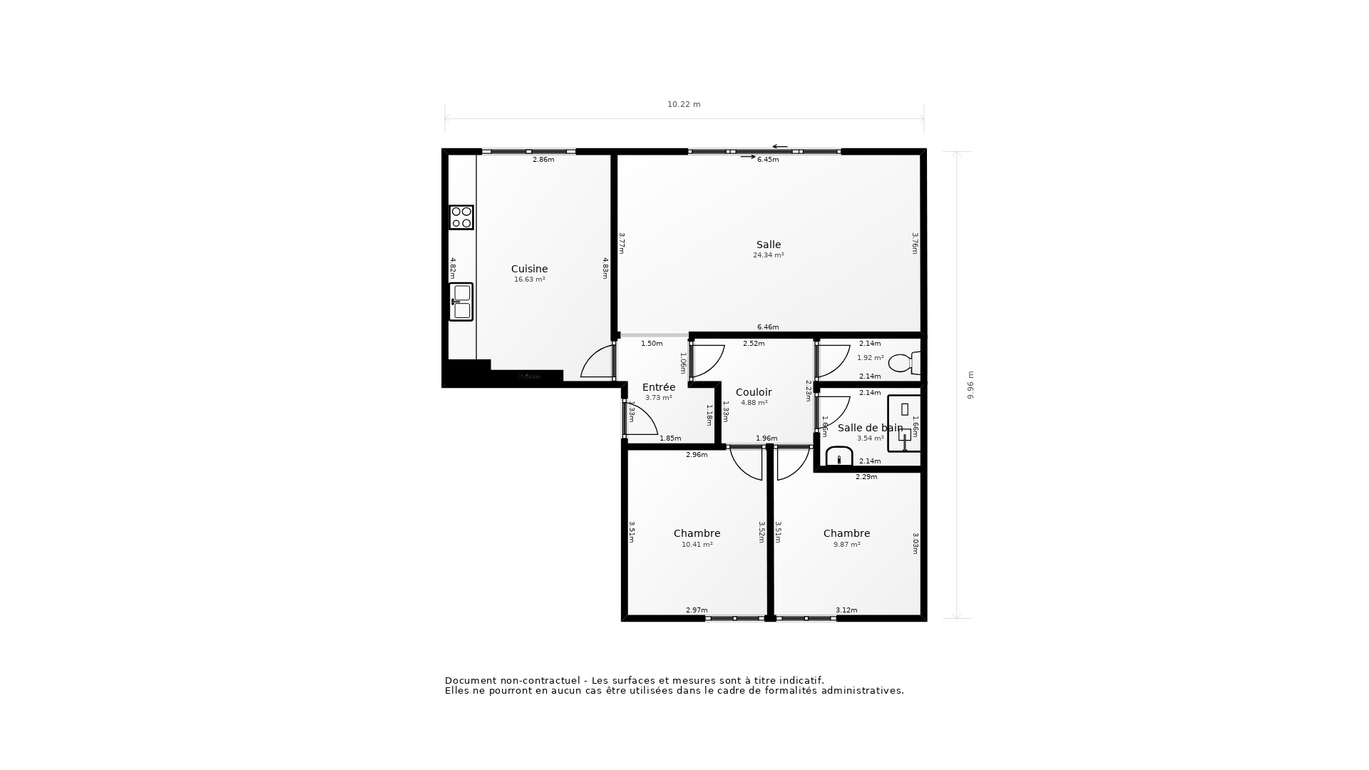 Vente Appartement ST PRIEST - 3 pièces - 67,7 m² - (69800)