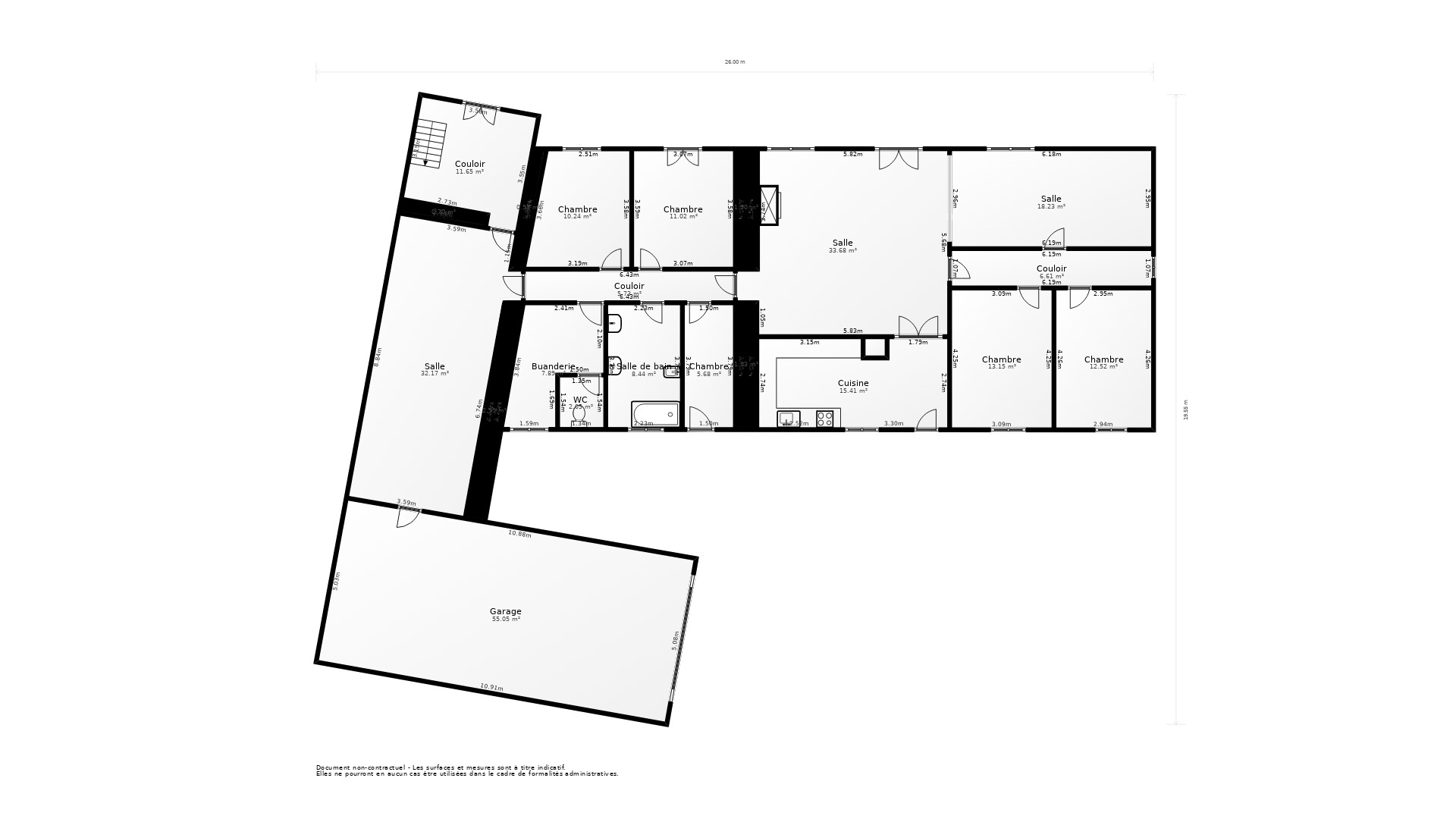 Vente Maison LEOGNAN - 7 pièces - 143 m² - (33850)
