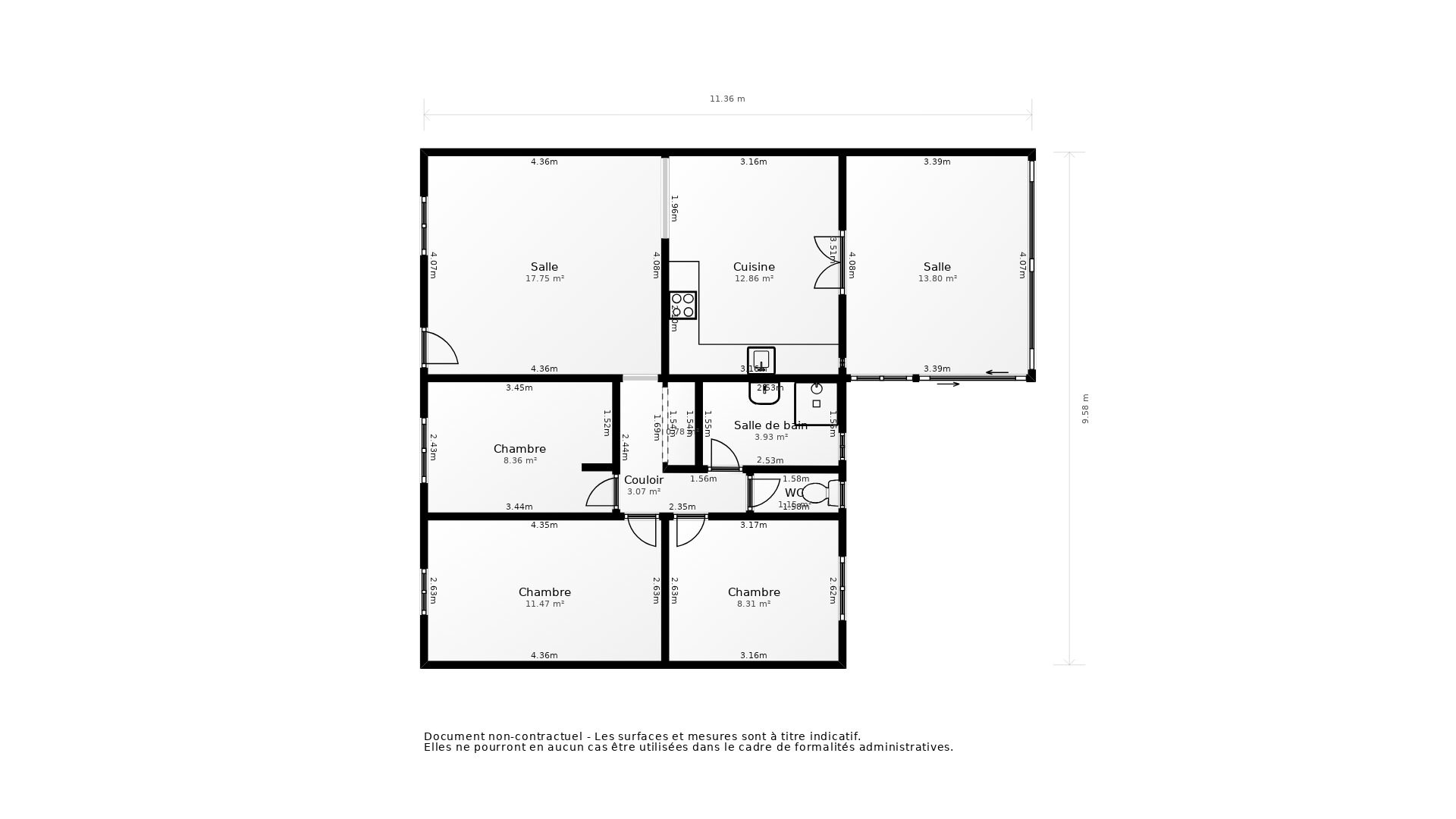 Vente Maison MERIGNAC - 4 pièces - 90 m² - (33700)