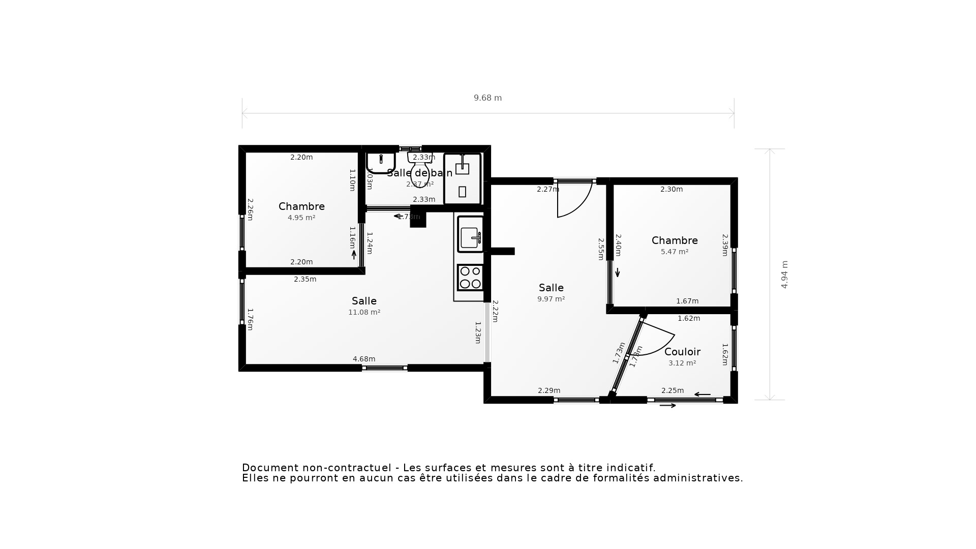 Vente Maison GUJAN MESTRAS - 3 pièces - 39 m² - (33470)