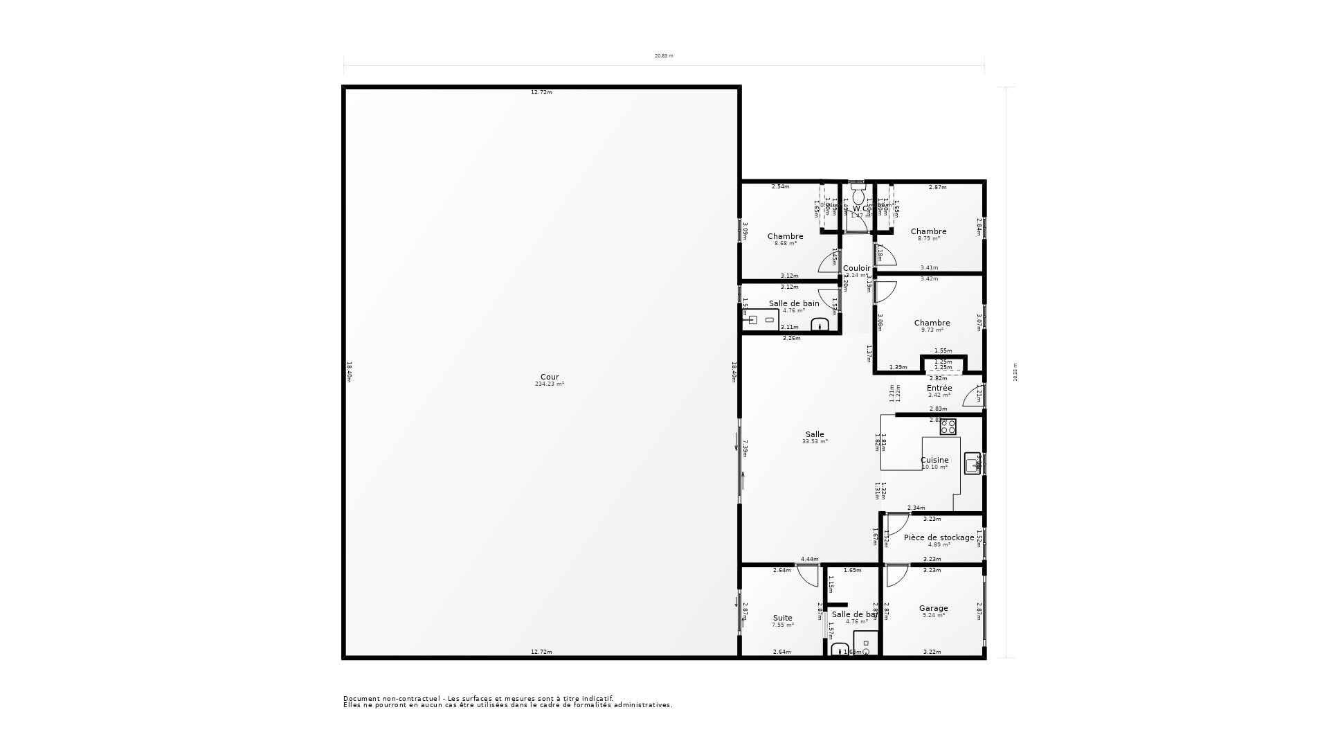 Vente Maison VAL DE VIRVEE - 5 pièces - 105 m² - (33240)