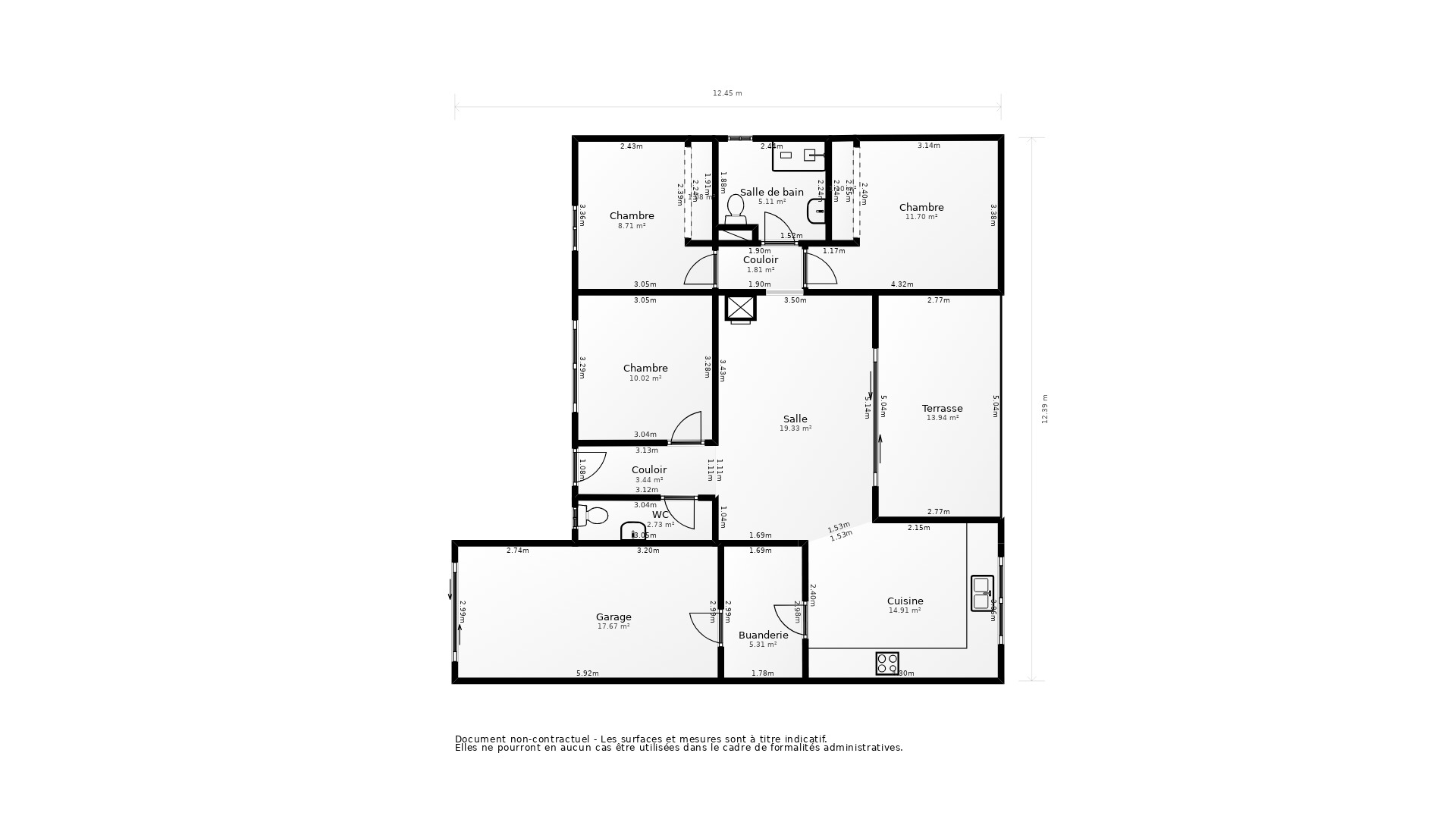 Vente Maison PLOUGUERNEAU - 4 pièces - 85 m² - (29880)