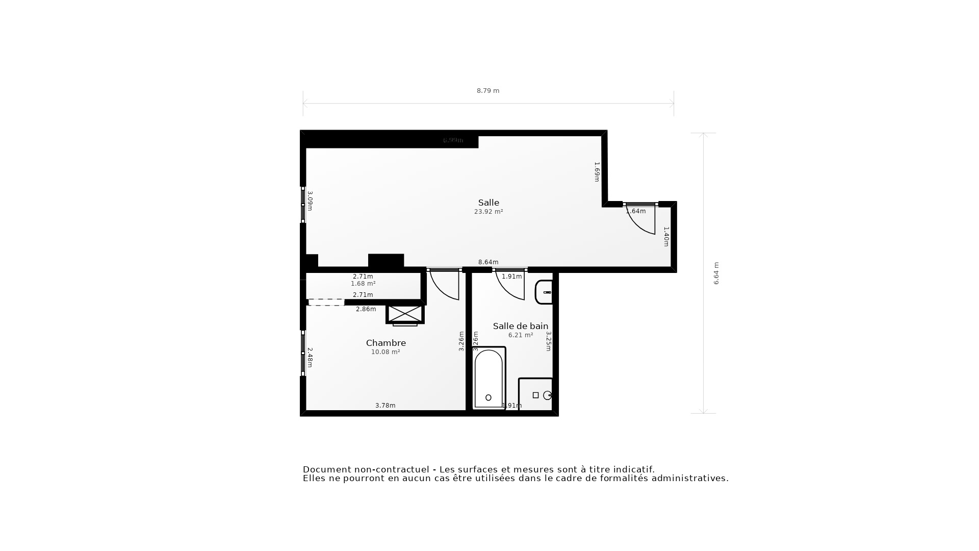 Vente Appartement VILLEURBANNE - 2 pièces - 40 m² - (69100)