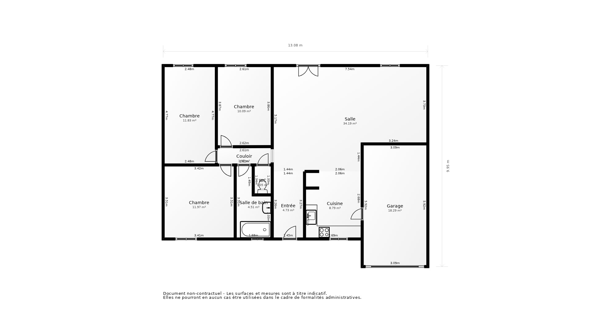 Vente Maison SURGERES - 5 pièces - 86 m² - (17700)