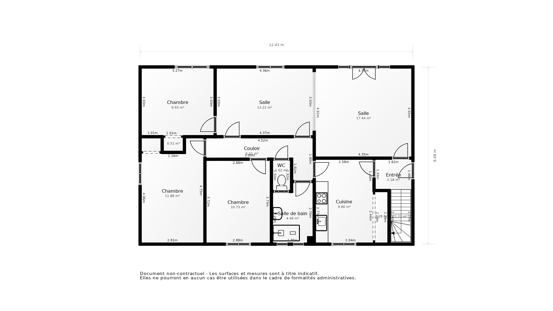 Vente Maison ST MARTIN DES CHAMPS - 6 pièces - 125 m² - (29600)
