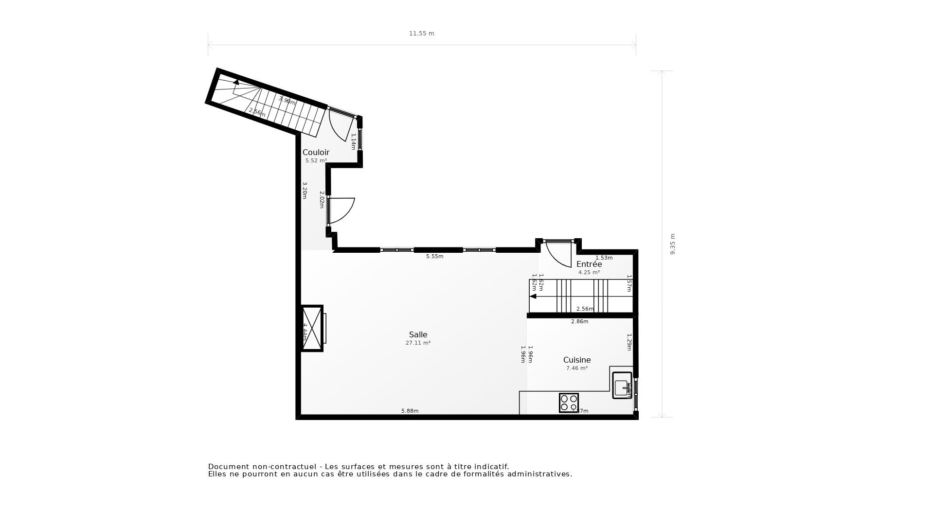 Vente Maison OINVILLE SUR MONTCIENT - 3 pièces - 75 m² - (78250)