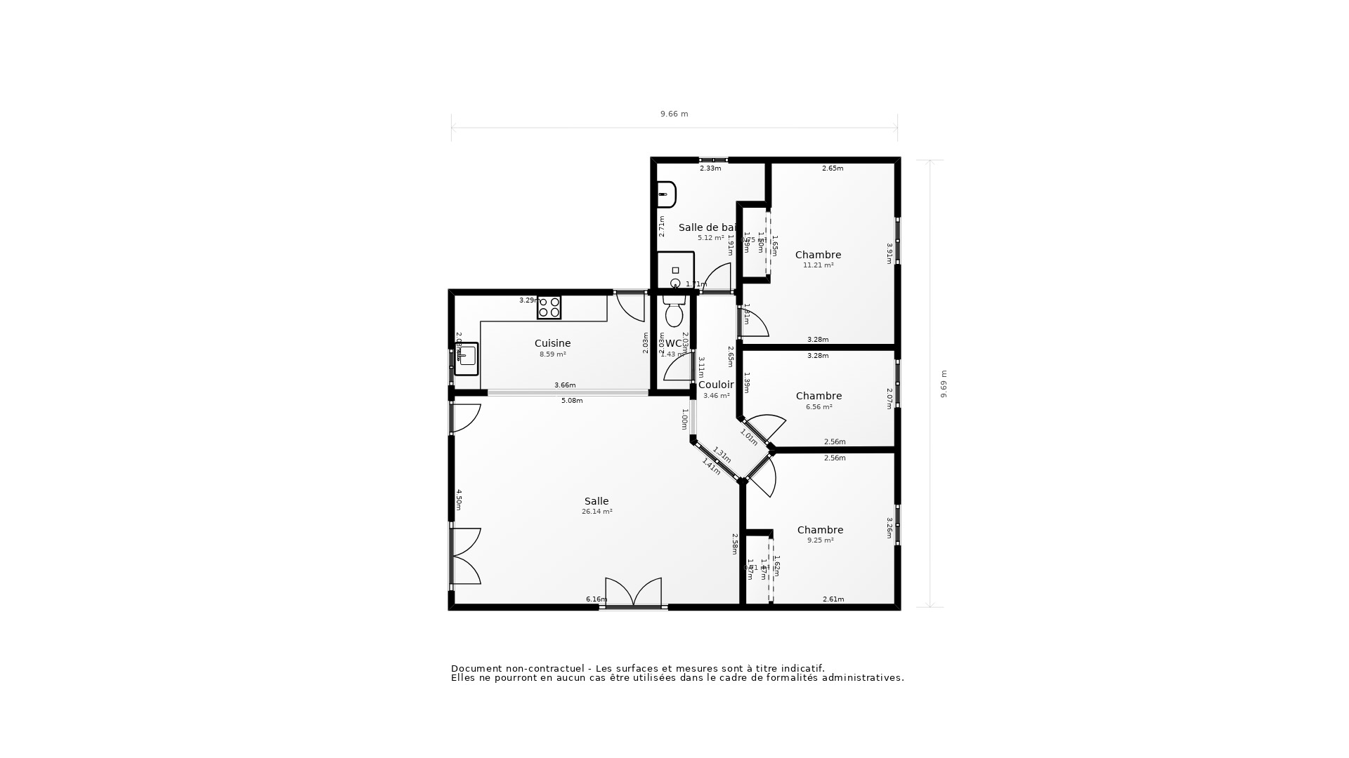 Vente Maison GRAMAT - 3 pièces - 75 m² - (46500)