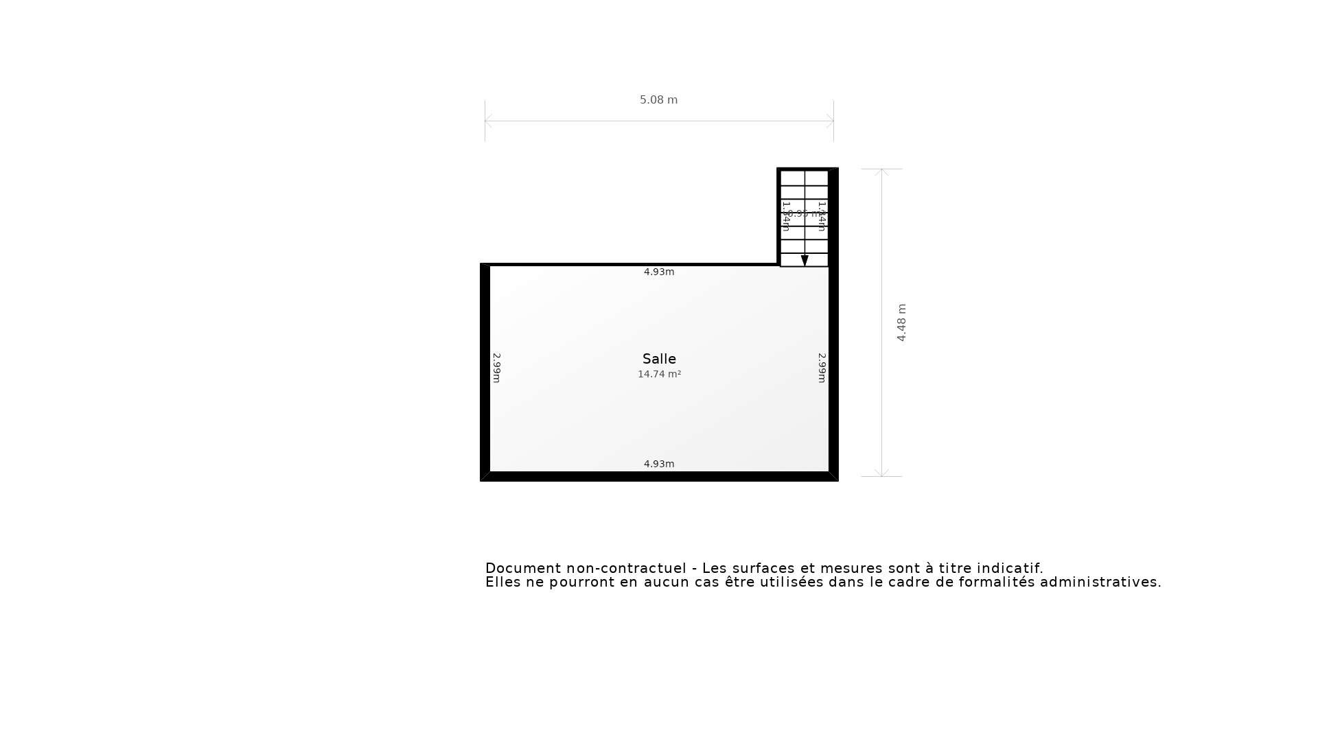 Vente Appartement LYON 01 - 2 pièces - 49,6 m² - (69001)