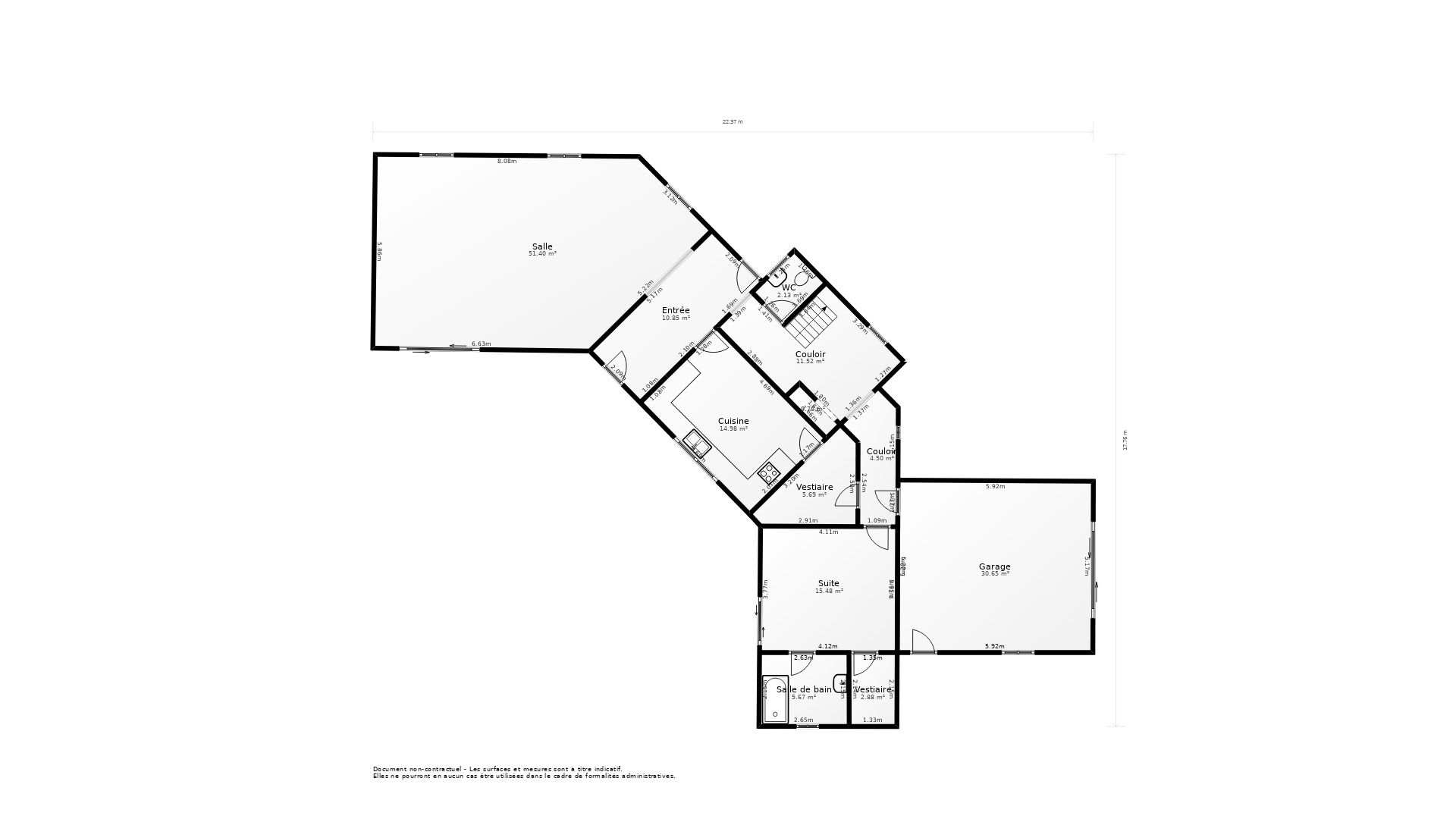 Vente Maison CARIGNAN DE BORDEAUX - 5 pièces - 160 m² - (33360)