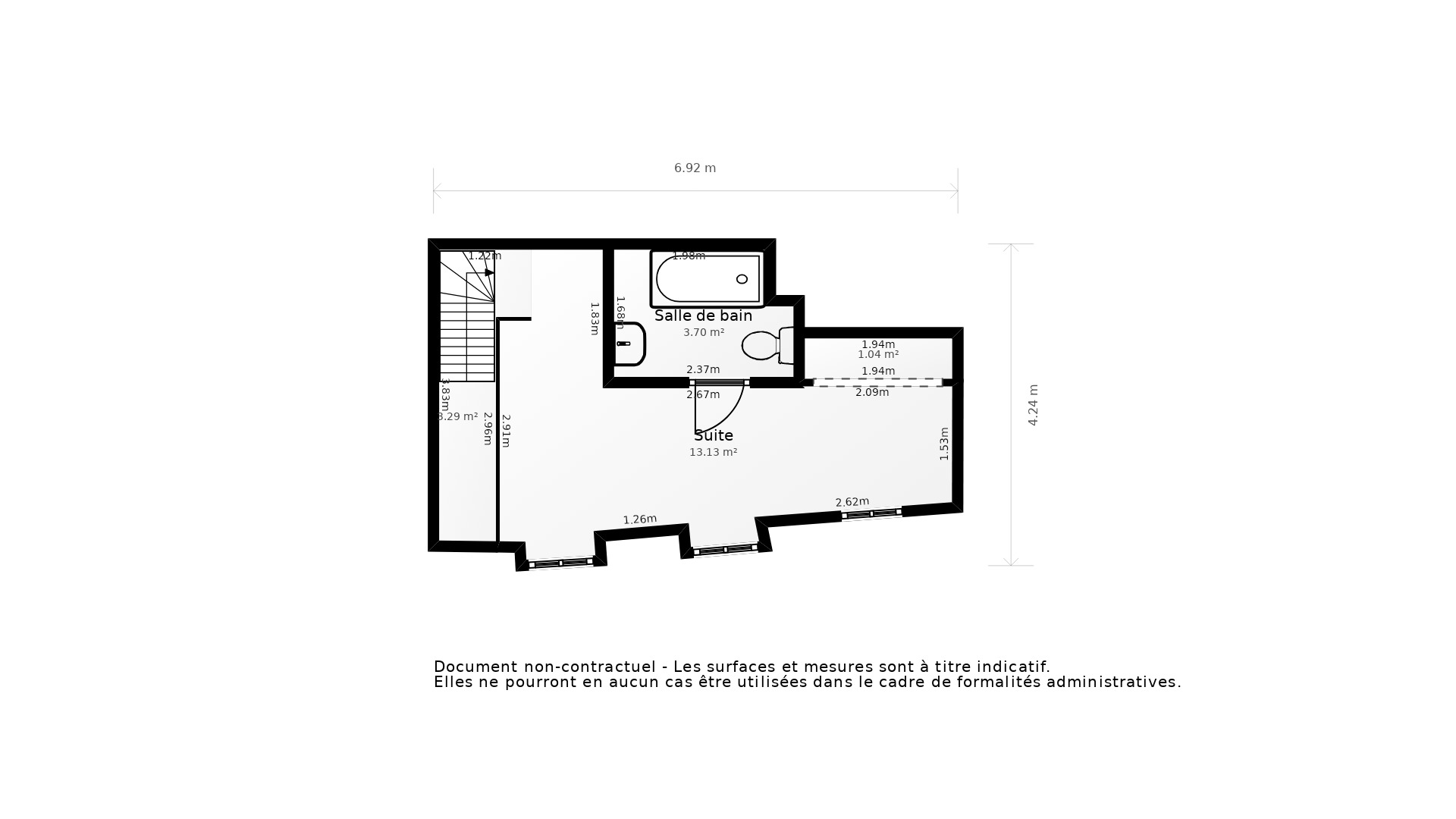 Vente Appartement TOULOUSE - 2 pièces - 38 m² - (31400)