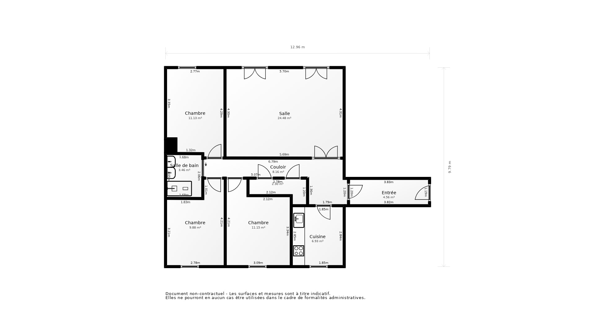 Vente Appartement TOULOUSE - 2 pièces - 38 m² - (31400)