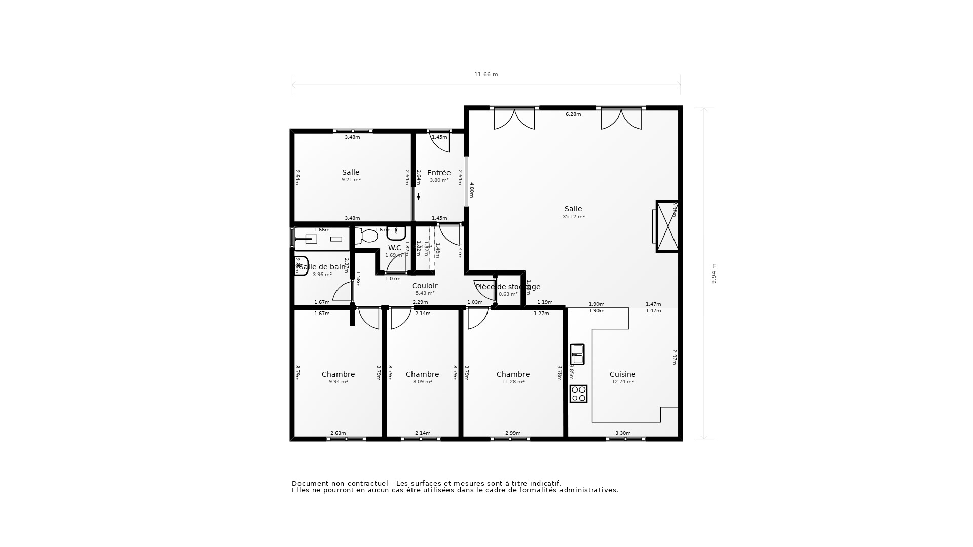 Vente Maison MONTROY - 5 pièces - 102 m² - (17220)