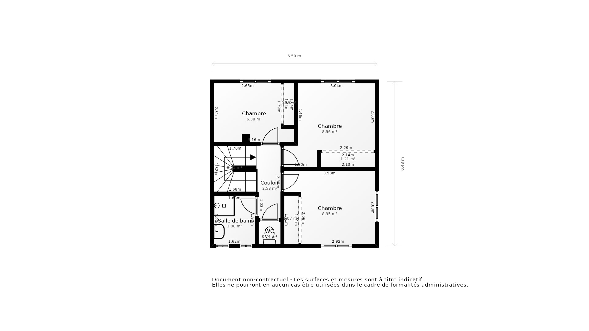Vente Maison BORDEAUX - 3 pièces - 73 m² - (33300)
