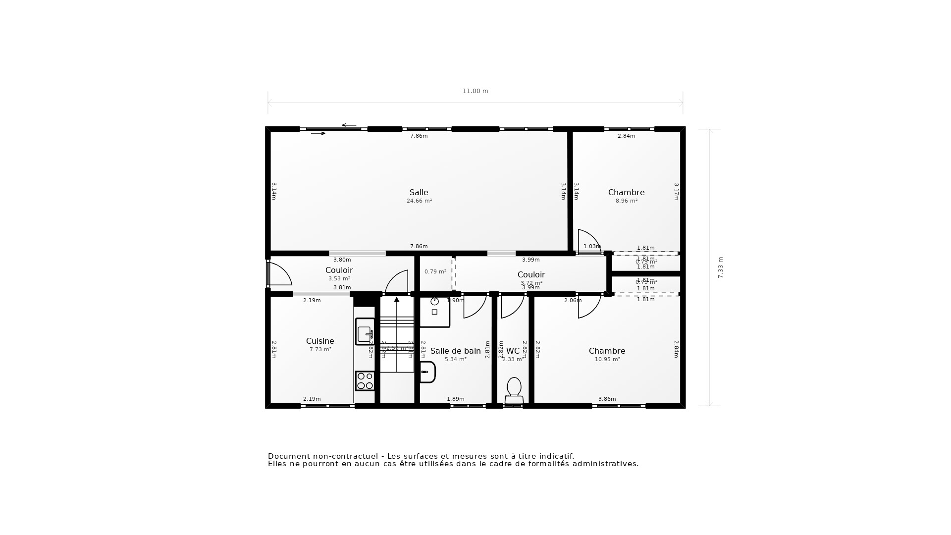 Vente Maison BEAUMONT LOUESTAULT - 3 pièces - 76 m² - (37360)