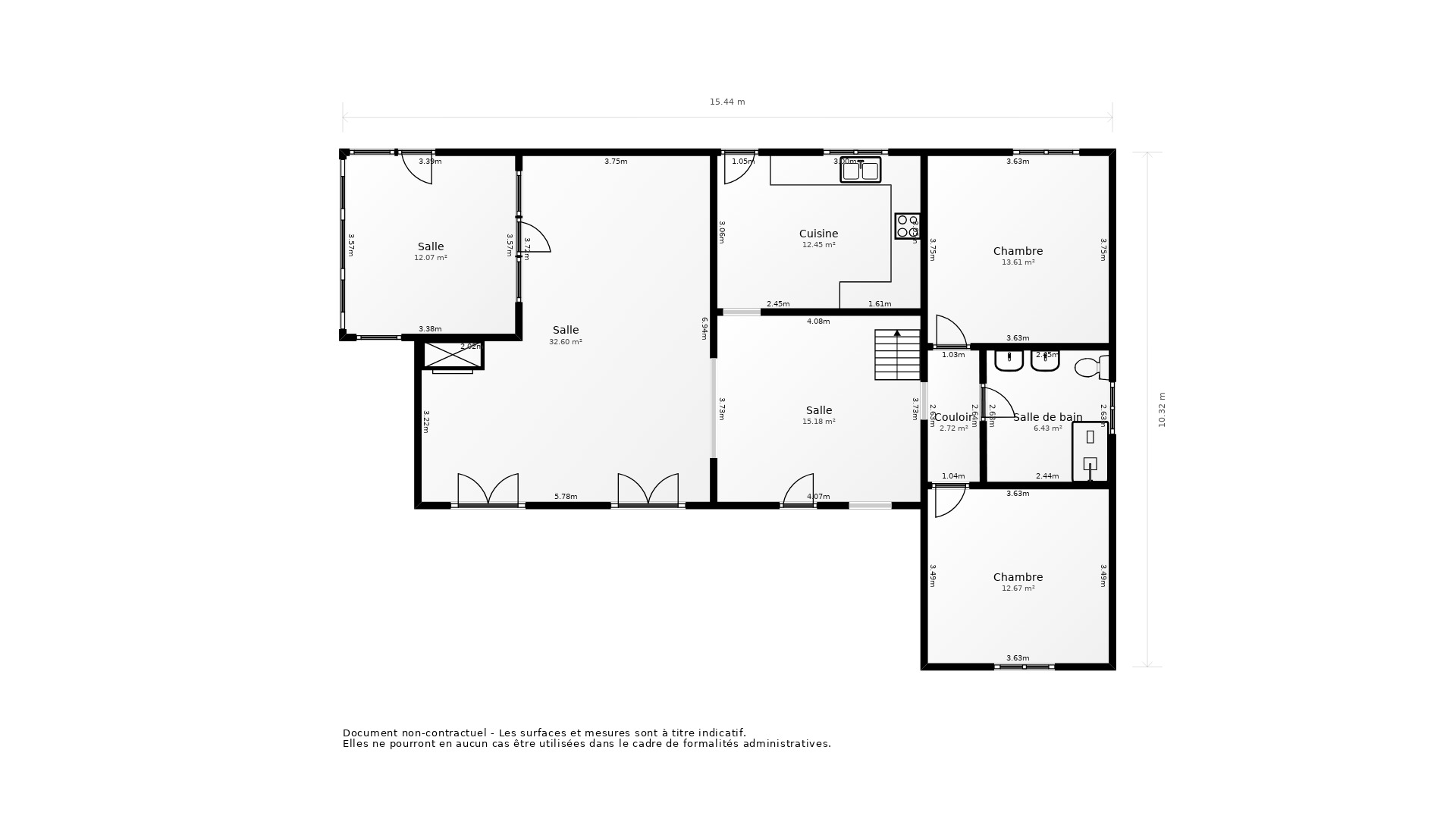Vente Maison POUYLEBON - 4 pièces - 115 m² - (32320)