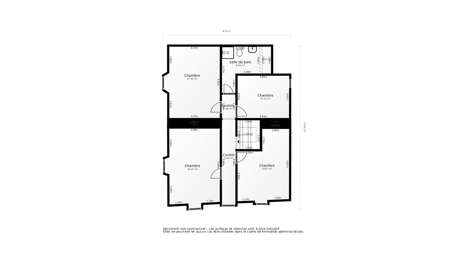 Vente Maison MELLE - 7 pièces - 147 m² - (79500)