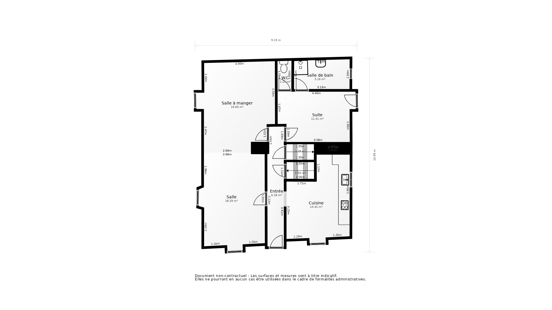 Vente Maison MELLE - 7 pièces - 147 m² - (79500)