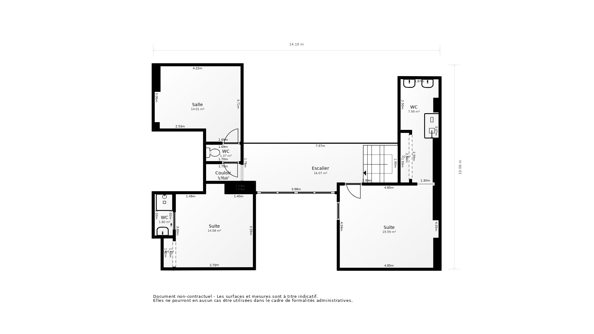 Vente Appartement BORDEAUX - 5 pièces - 230 m² - (33100)
