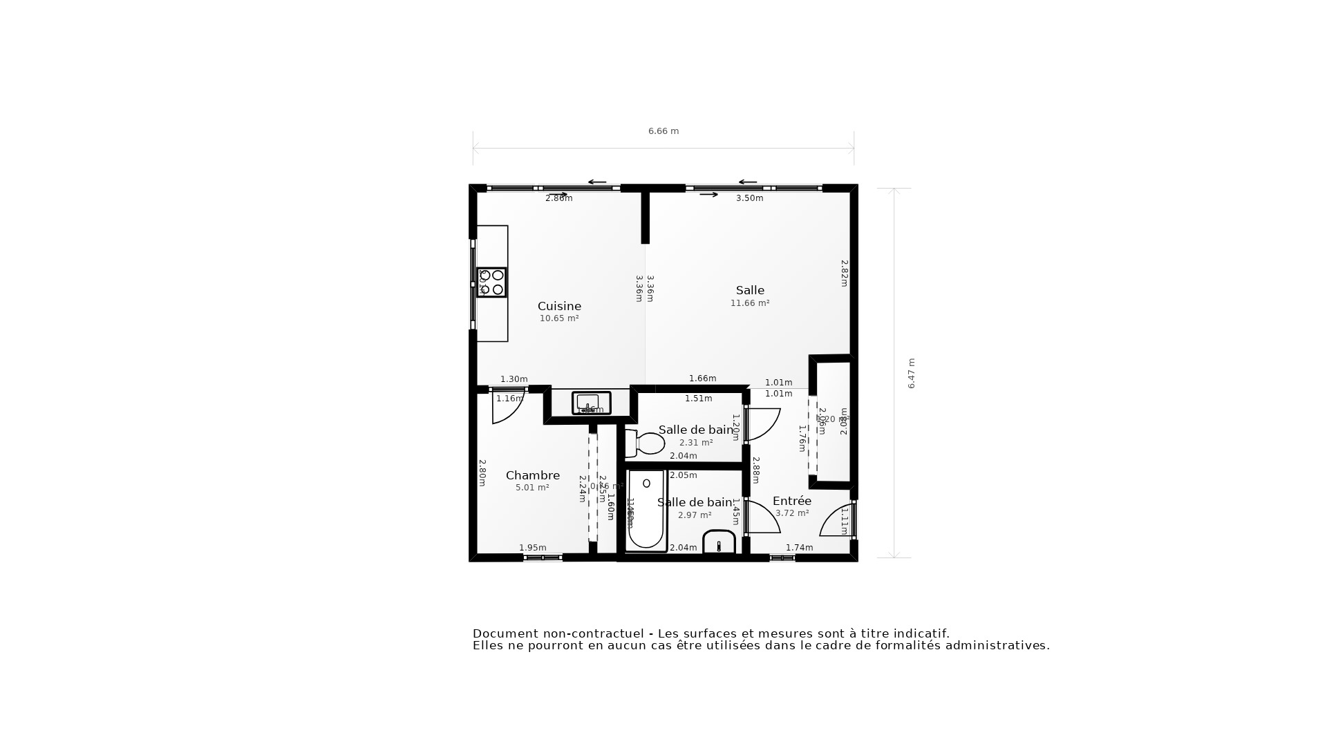 Vente Appartement LA GRANDE MOTTE - 2 pièces - 42 m² - (34280)