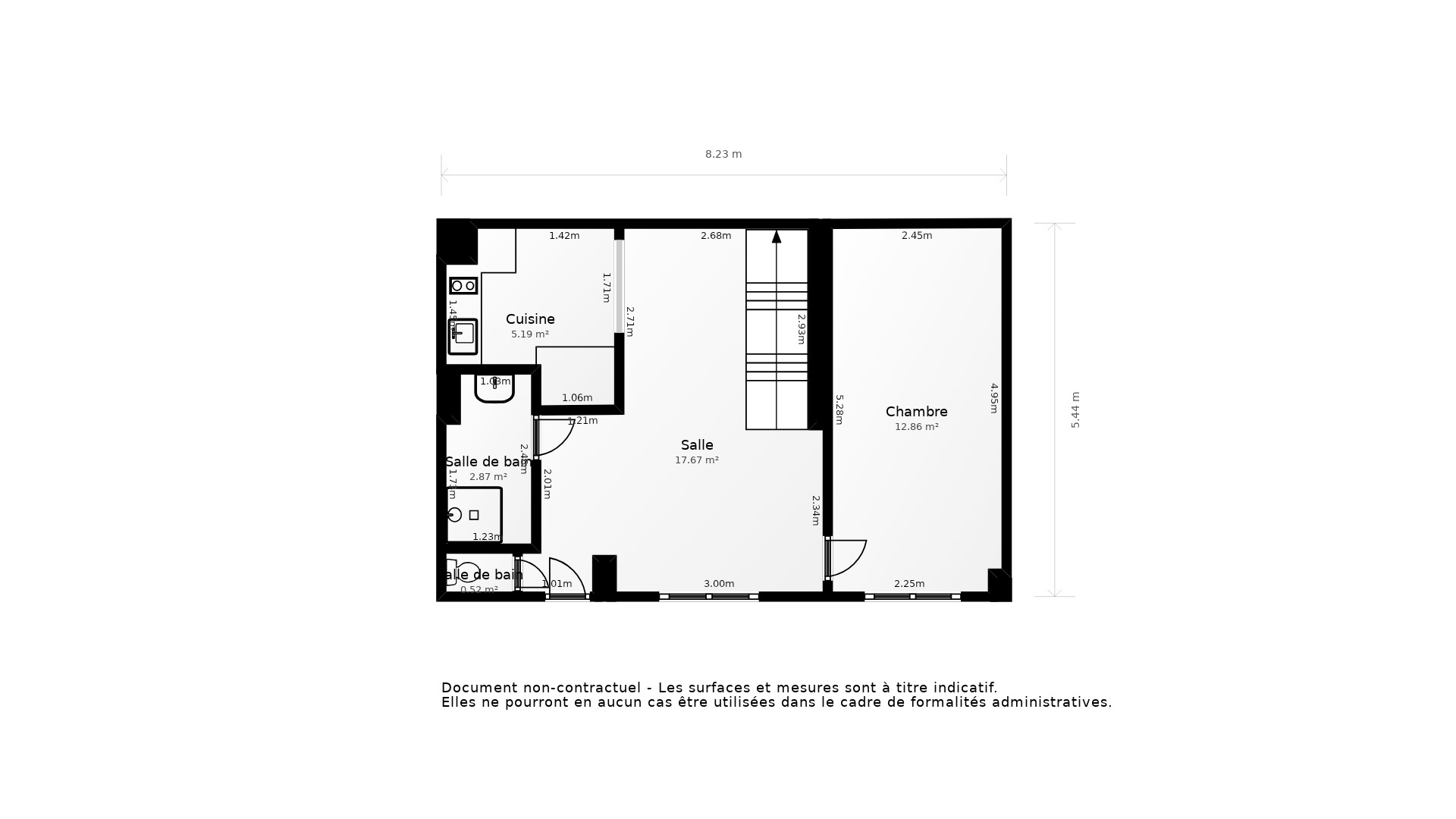 Vente Appartement LYON 03 - 3 pièces - 67 m² - (69003)