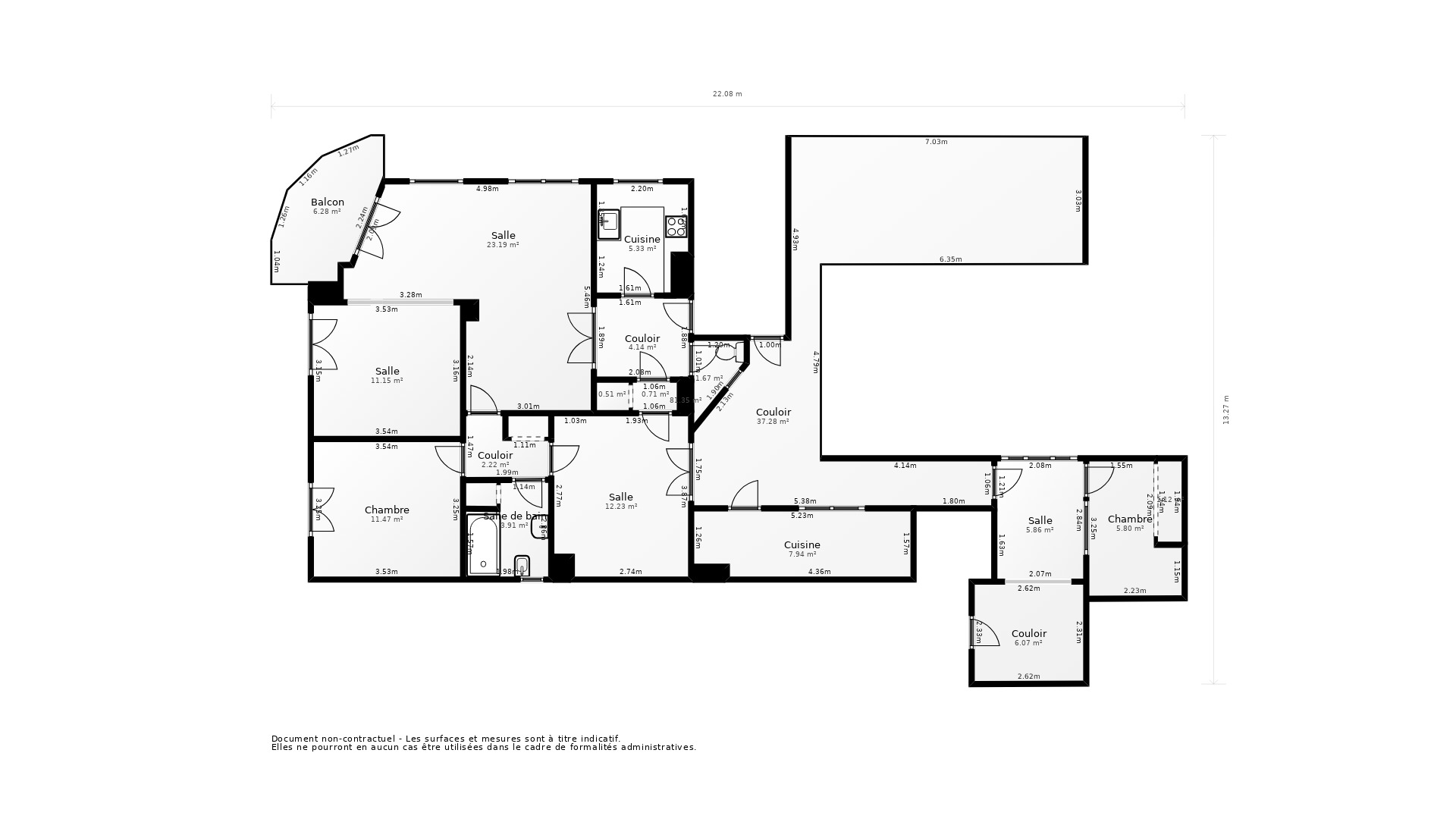Vente Appartement ARCACHON - 4 pièces - 110 m² - (33120)