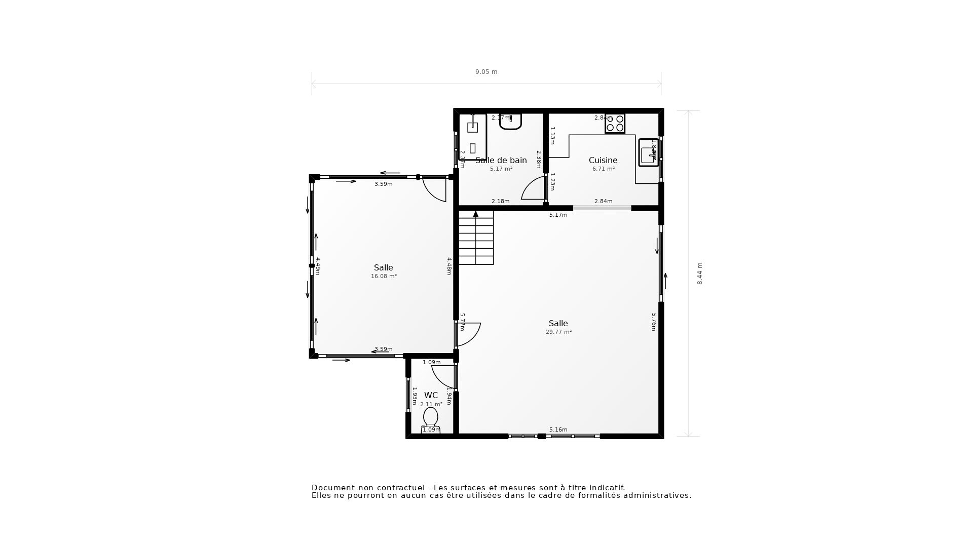 Vente Maison LE HAILLAN - 2 pièces - 60 m² - (33185)