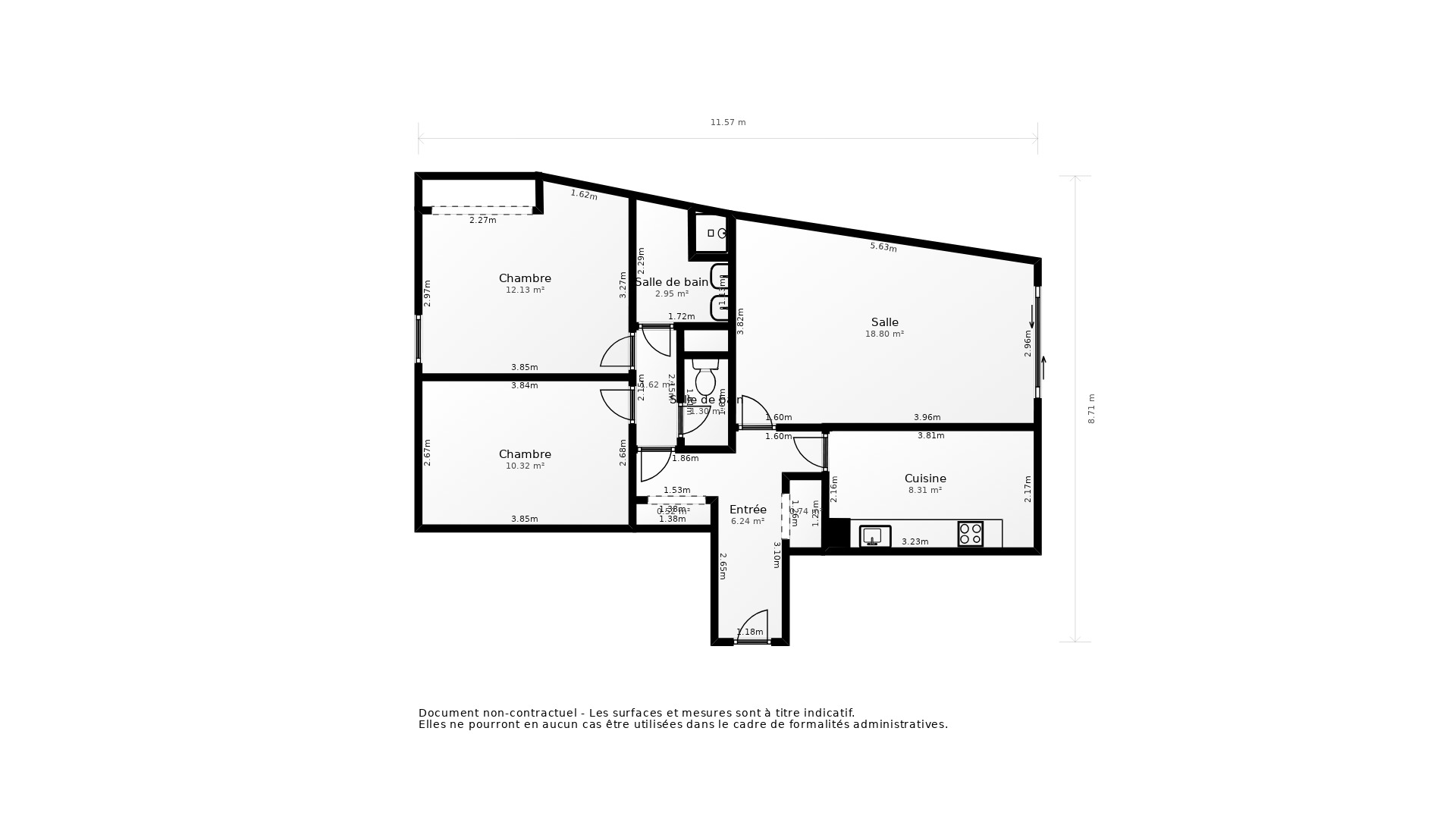 Vente Appartement DAX - 3 pièces - 70 m² - (40100)