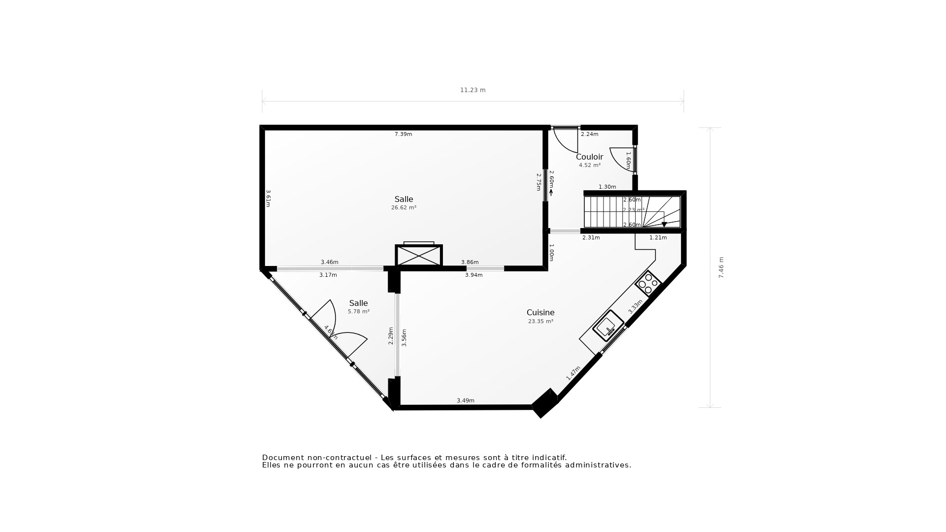 Vente Maison ST JEAN DE VEDAS - 5 pièces - 148 m² - (34430)