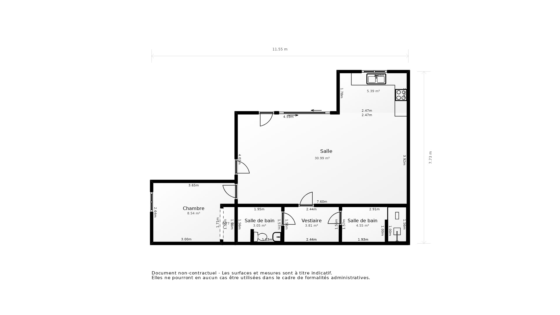 Vente Maison LACANAU - 3 pièces - 74 m² - (33680)